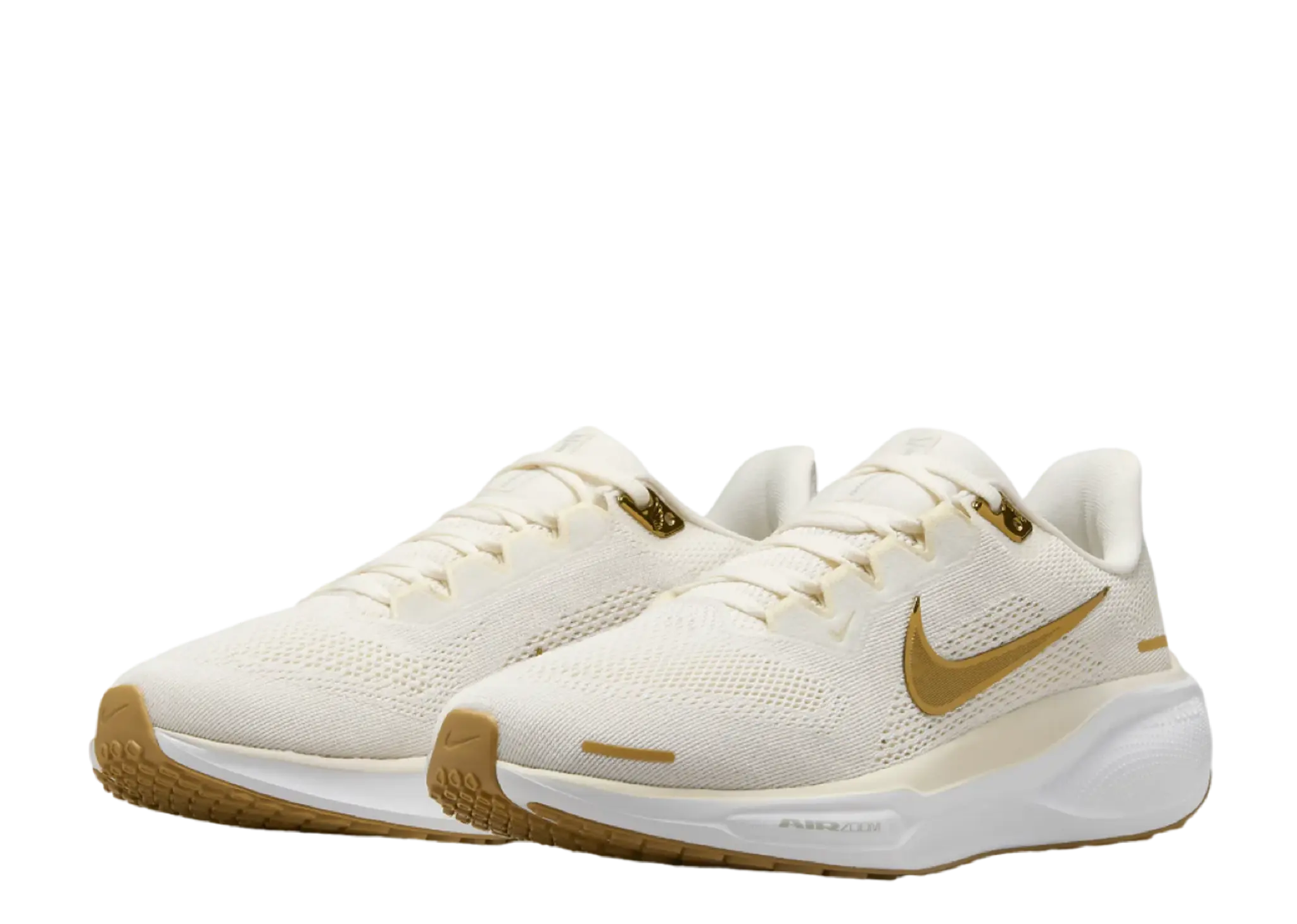 Nike Air Zoom Pegasus 41 Light Pumice Metallic Gold (Women's) - photo 2