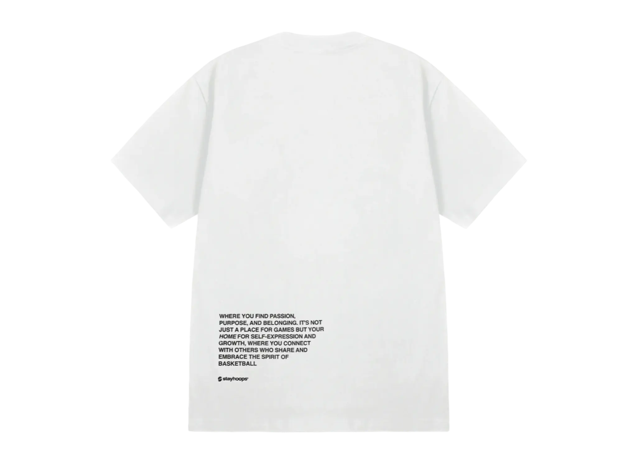 Stayhoops Home Tee White - photo 2