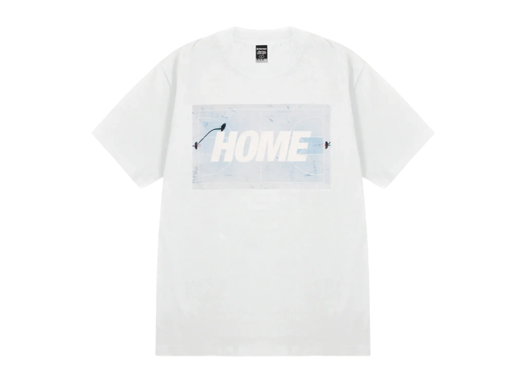 Stayhoops Home Tee White