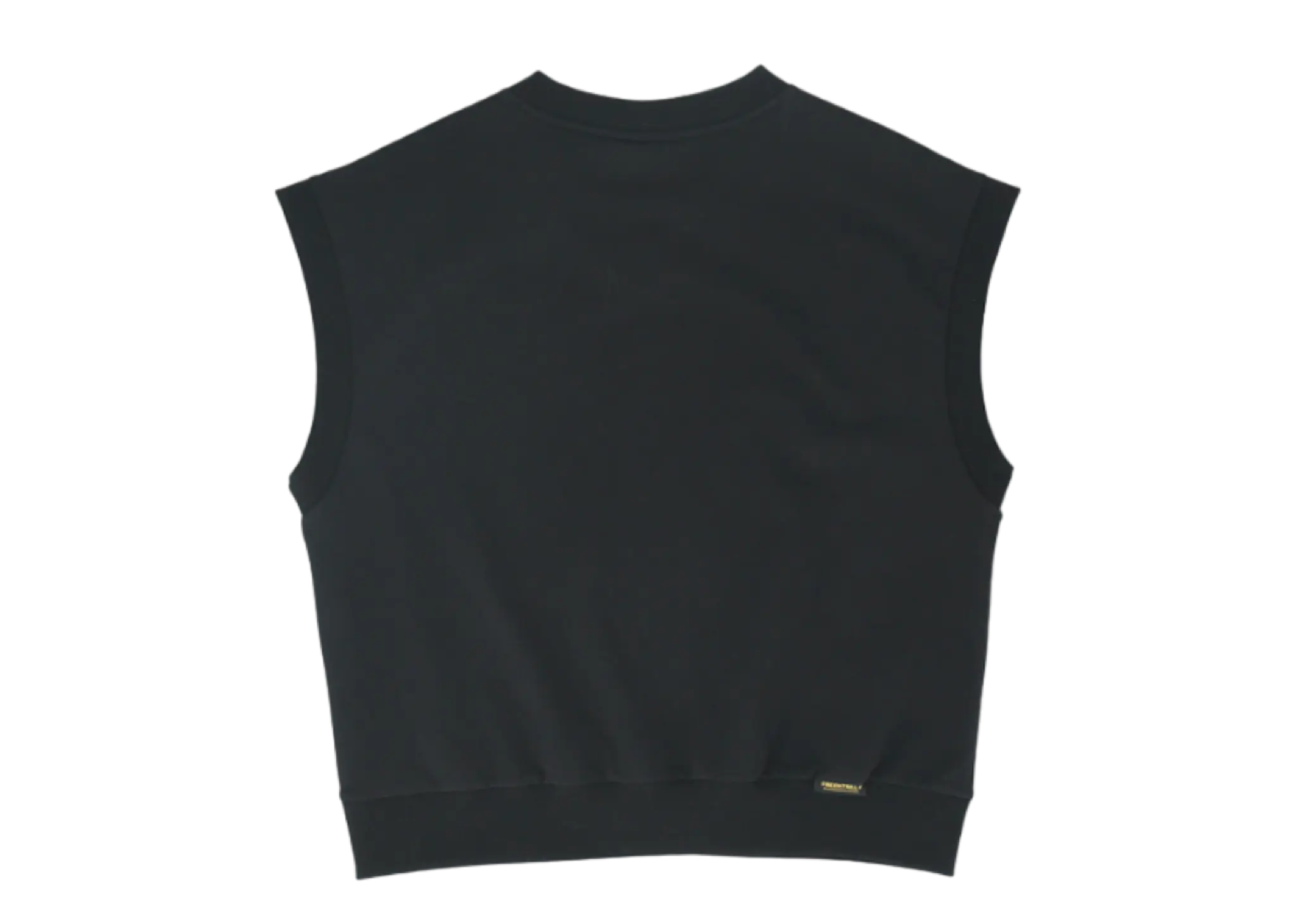 Beentrill V-Neck Overfit Cotton Vest Black - photo 2