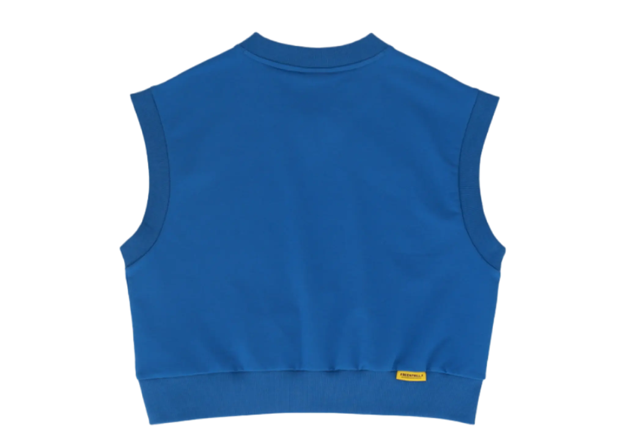 Beentrill V-Neck Overfit Cotton Vest Blue - photo 2
