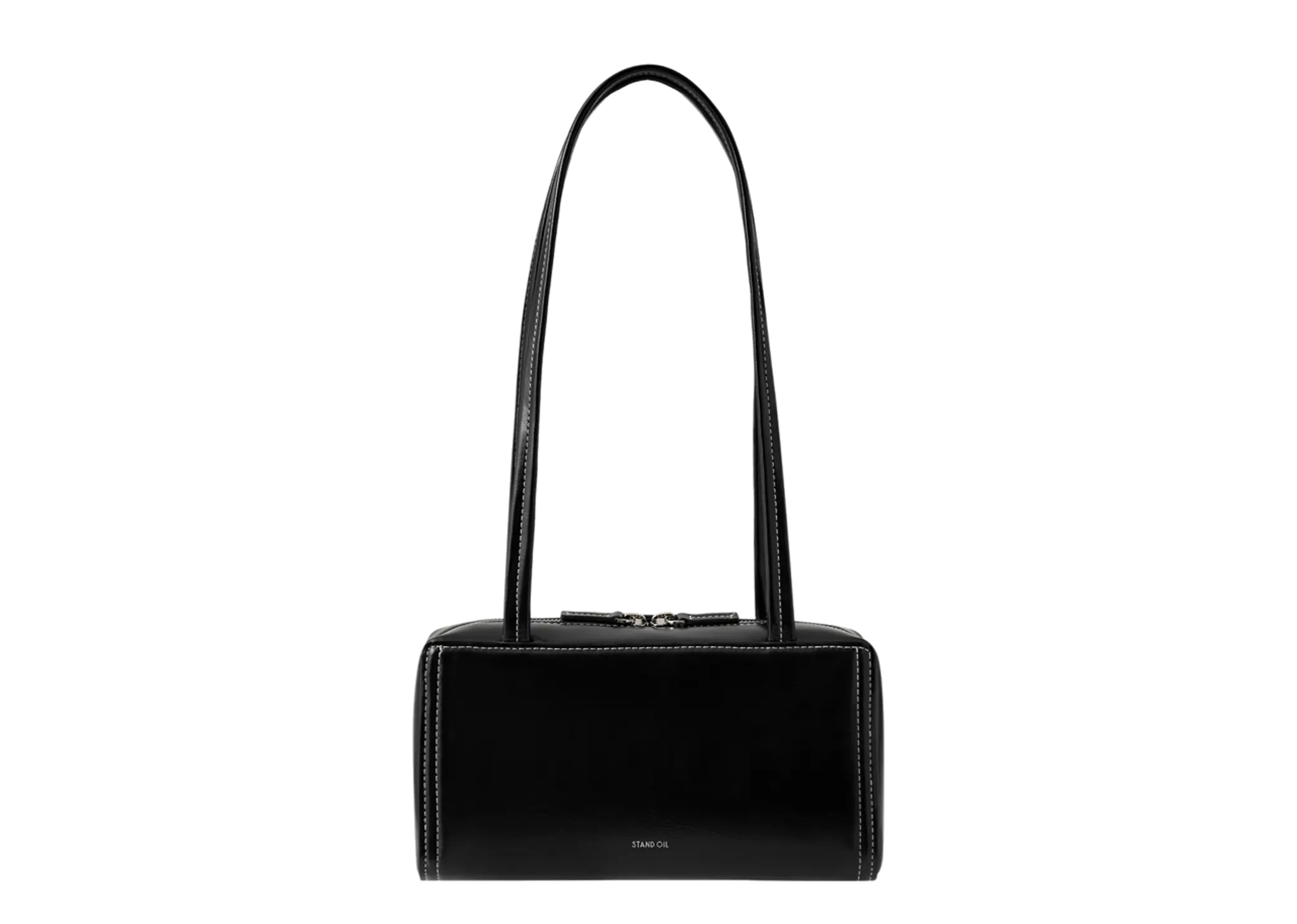 Stand Oil Post Bag Stitch Black