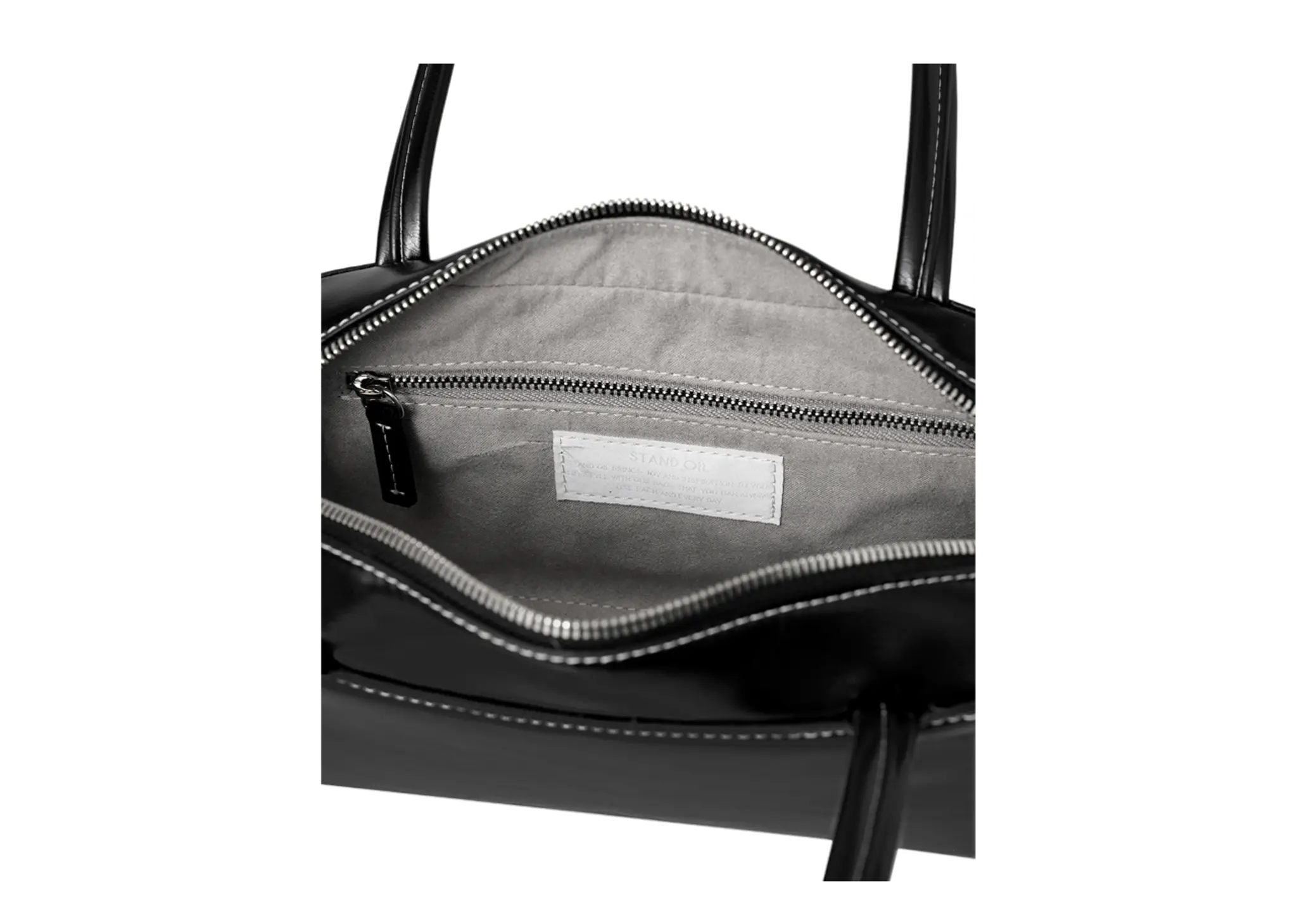 Stand Oil Post Bag Stitch Black - photo 4