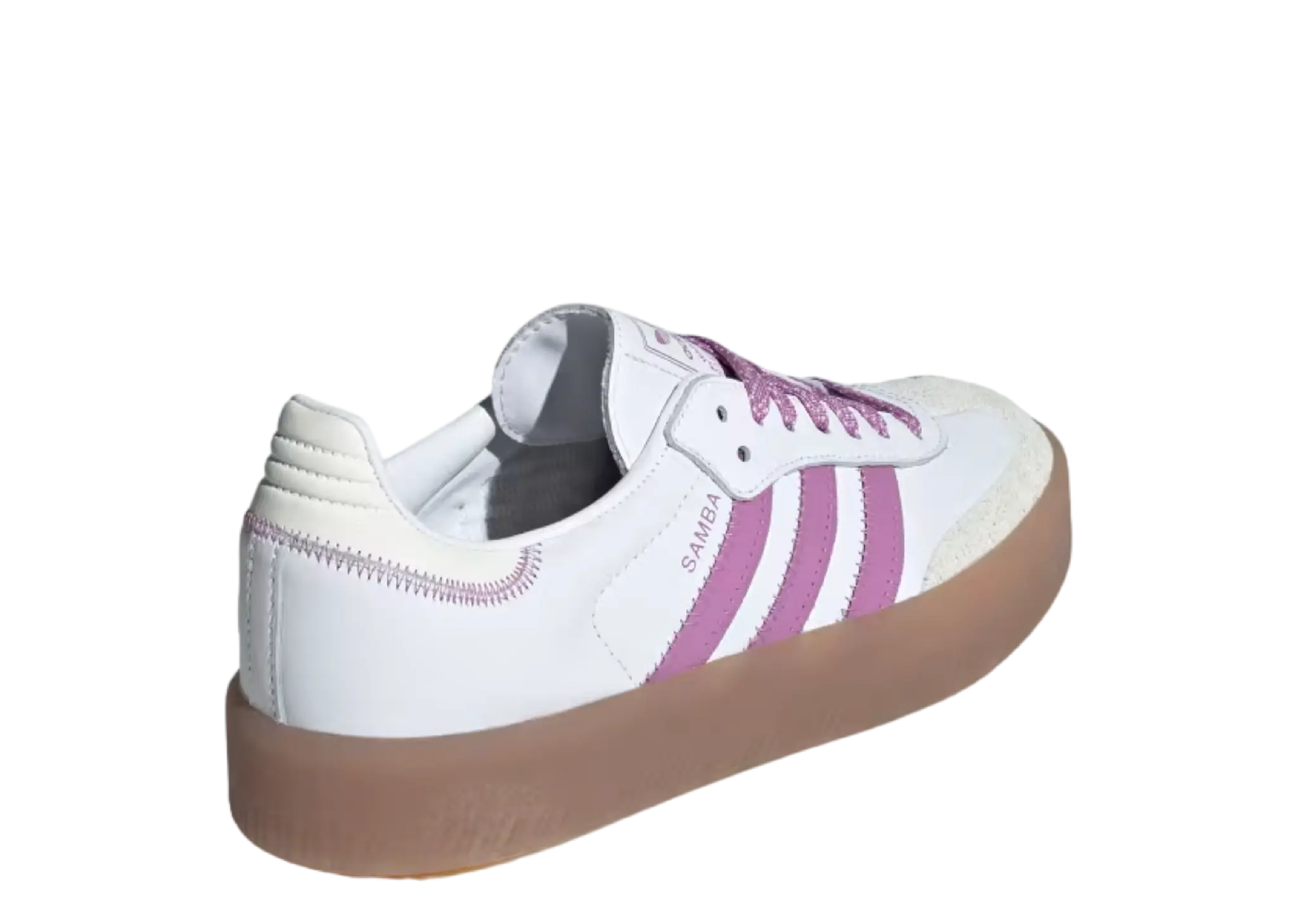 Adidas Sambae White Preloved Purple (Women's) - photo 3