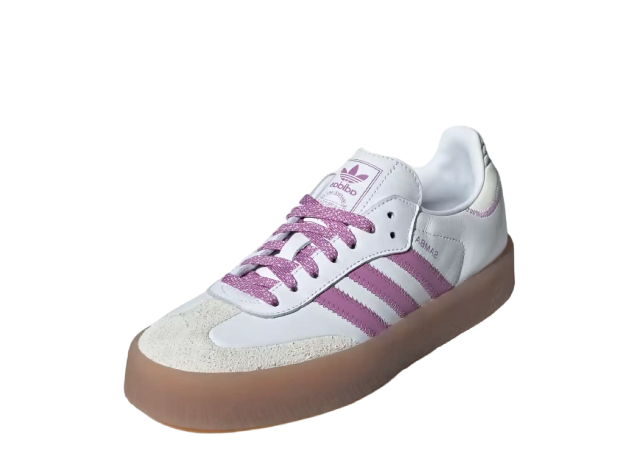 Adidas Sambae White Preloved Purple (Women's) - photo 2