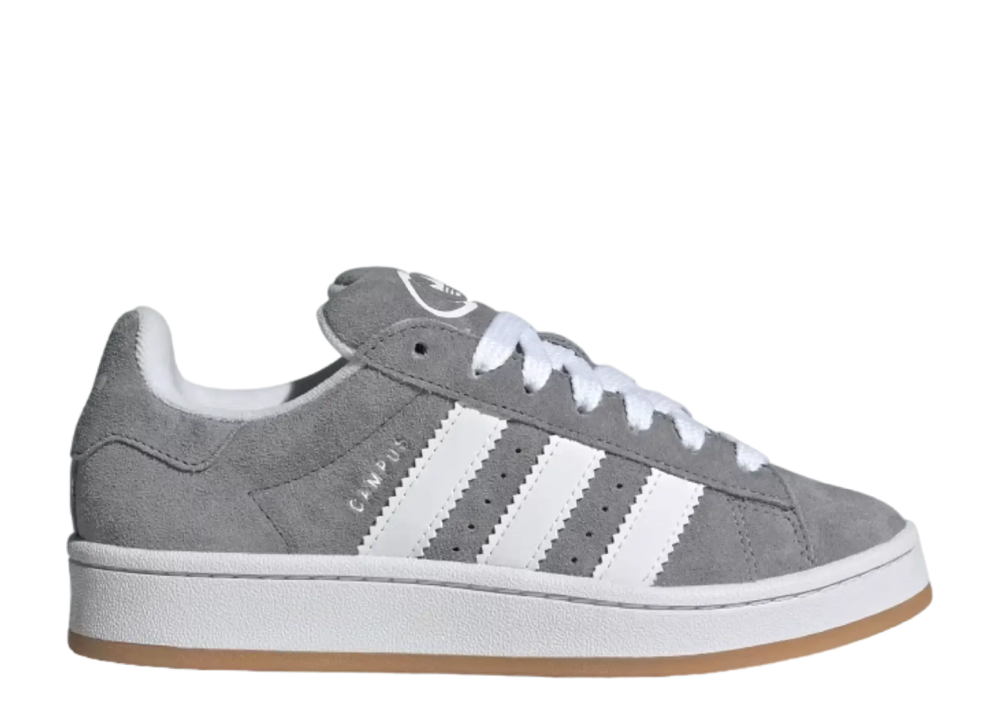 Adidas Campus 00's Grey Three Cloud White (Grade School)