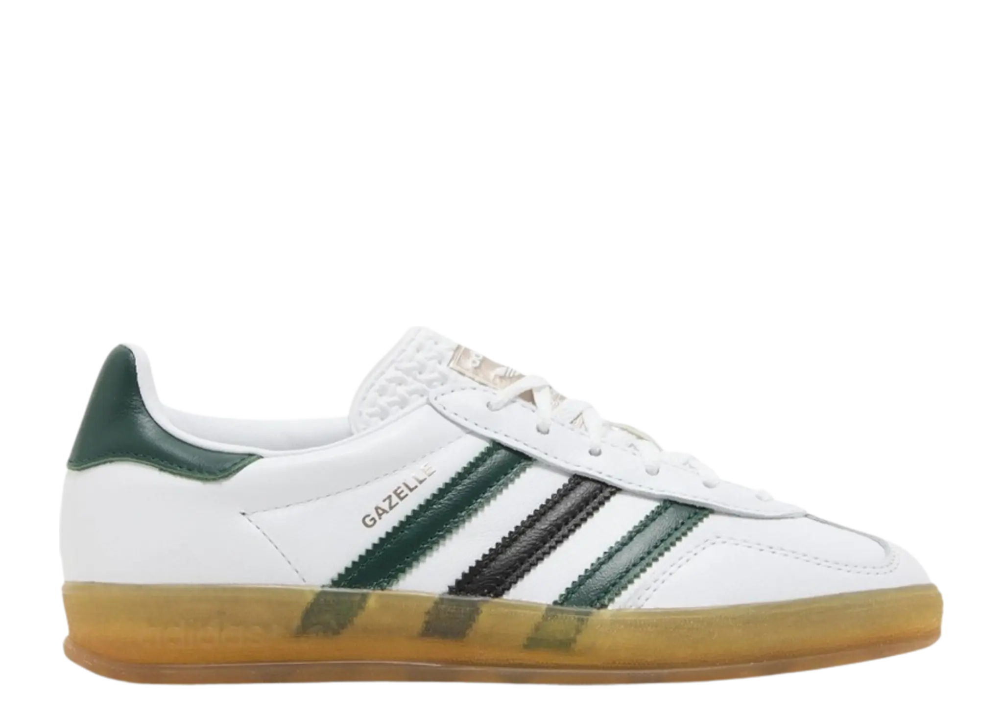 Adidas Gazelle Indoor White Collegiate Green (Women's)