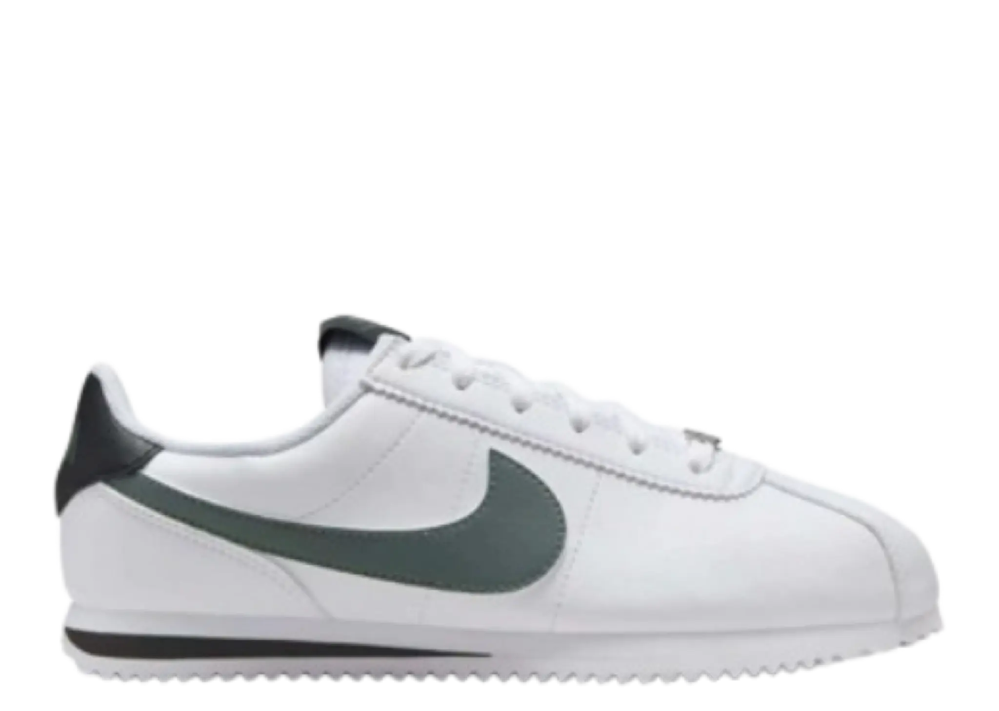 Nike Cortez White Vintage Green (Grade School)