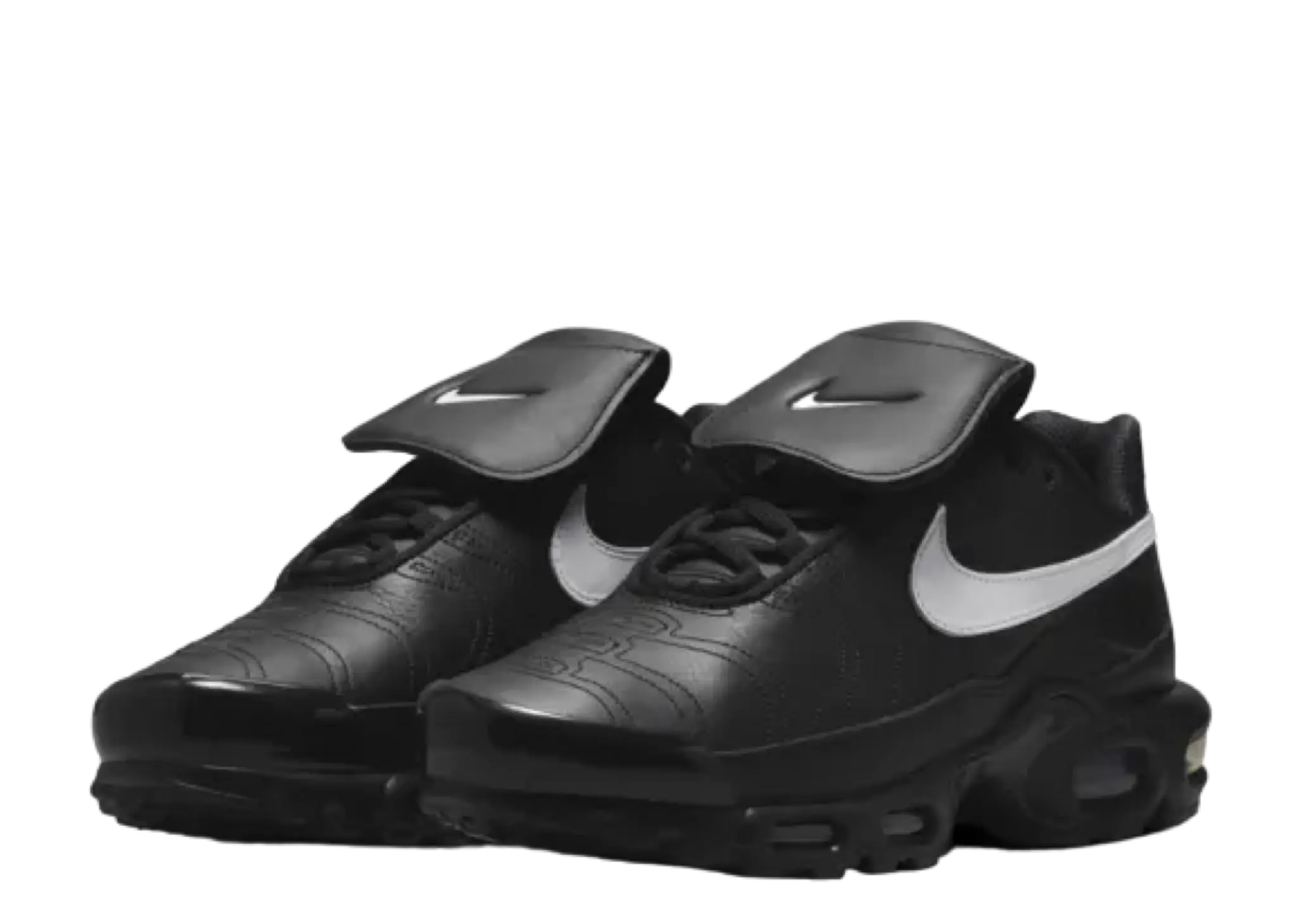 Nike Air Max Plus Tiempo Black White (Women's) - photo 2