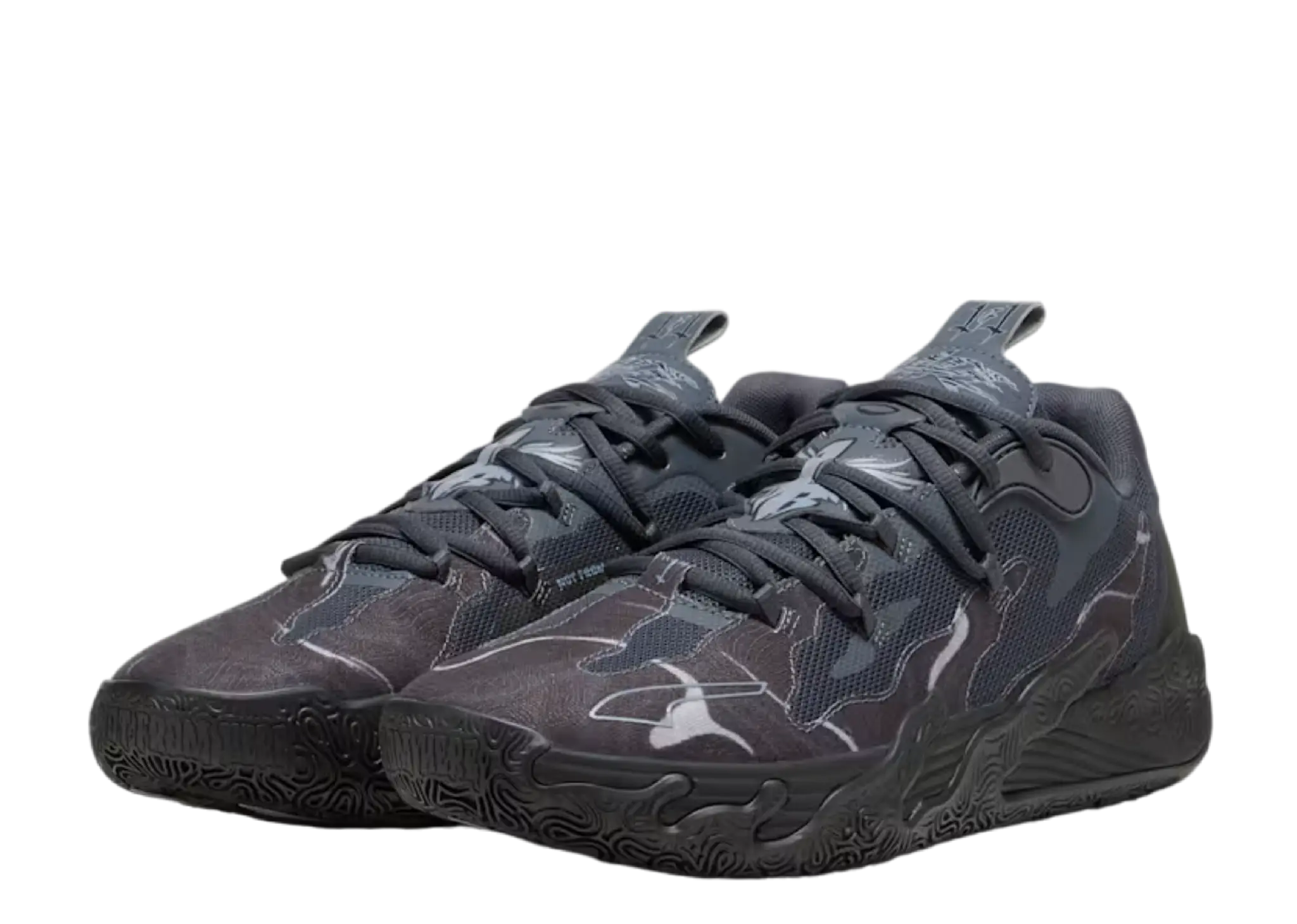 Puma LaMelo Ball MB.03 Lo Black Strong Grey - photo 2