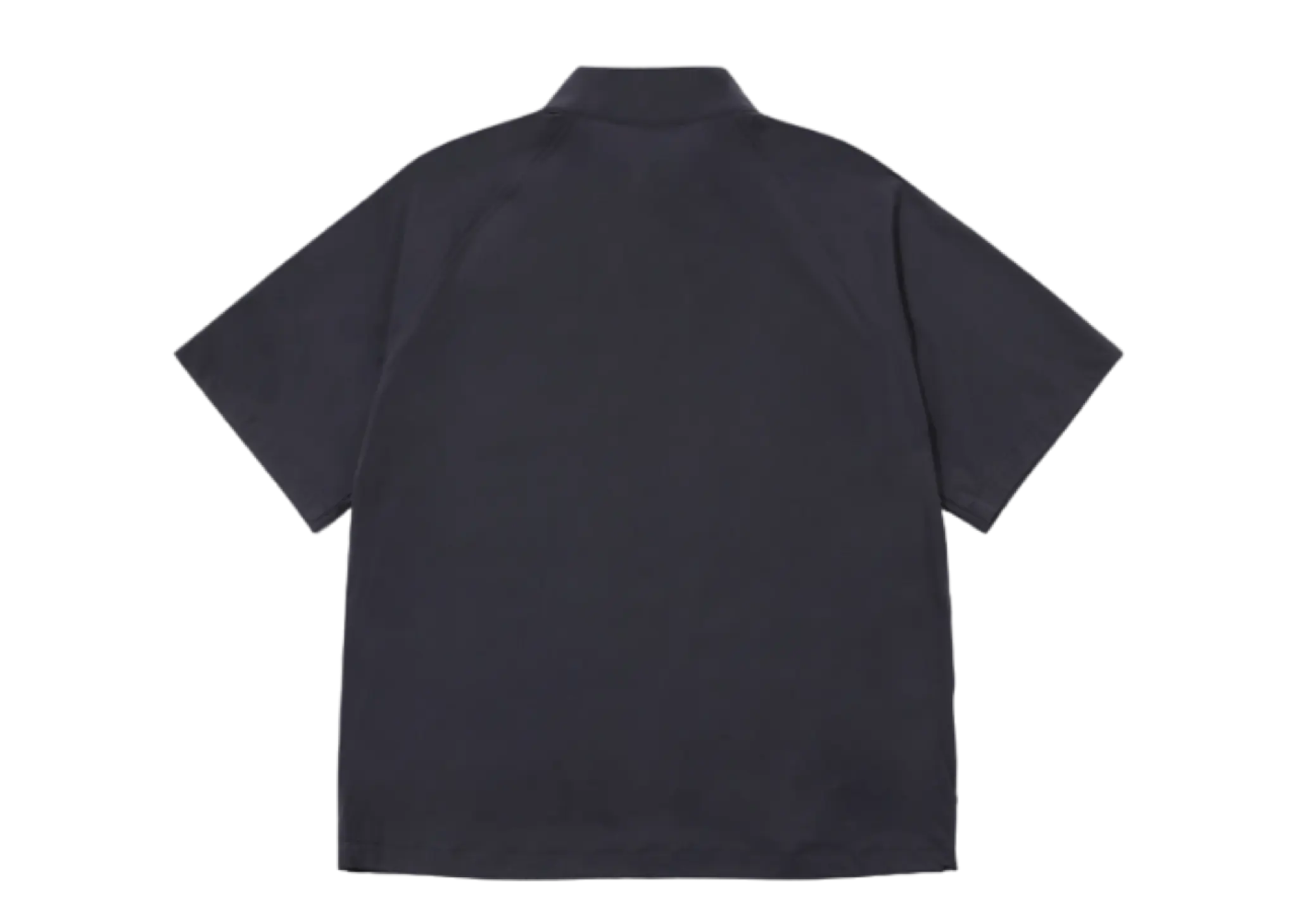 Beentrill Stand Collar Oversized Short Sleeve Anorak Dark Charcoal - photo 2