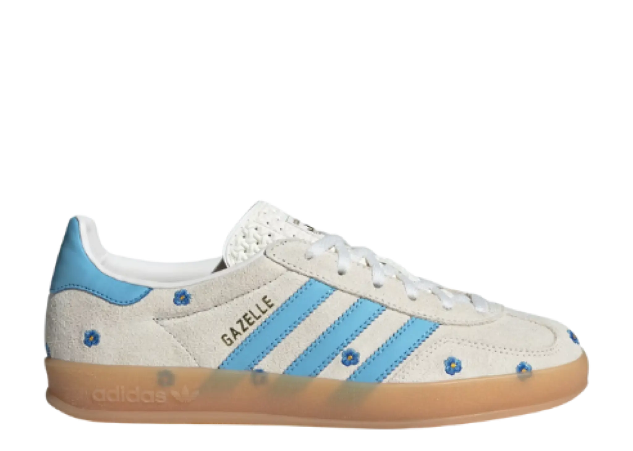 Adidas Gazelle Indoor Light Blue Floral (Women's)