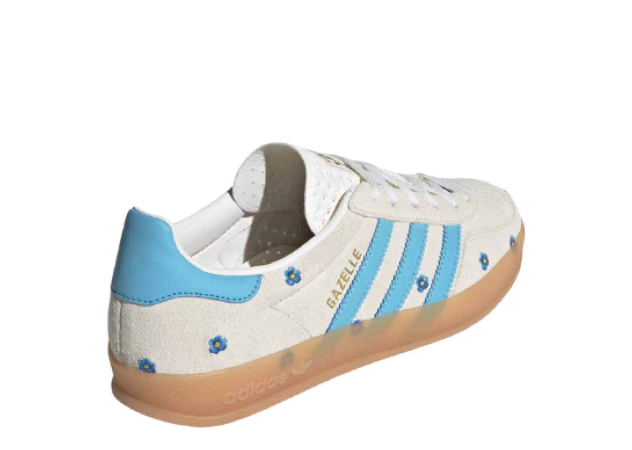 Adidas Gazelle Indoor Light Blue Floral (Women's) - photo 3