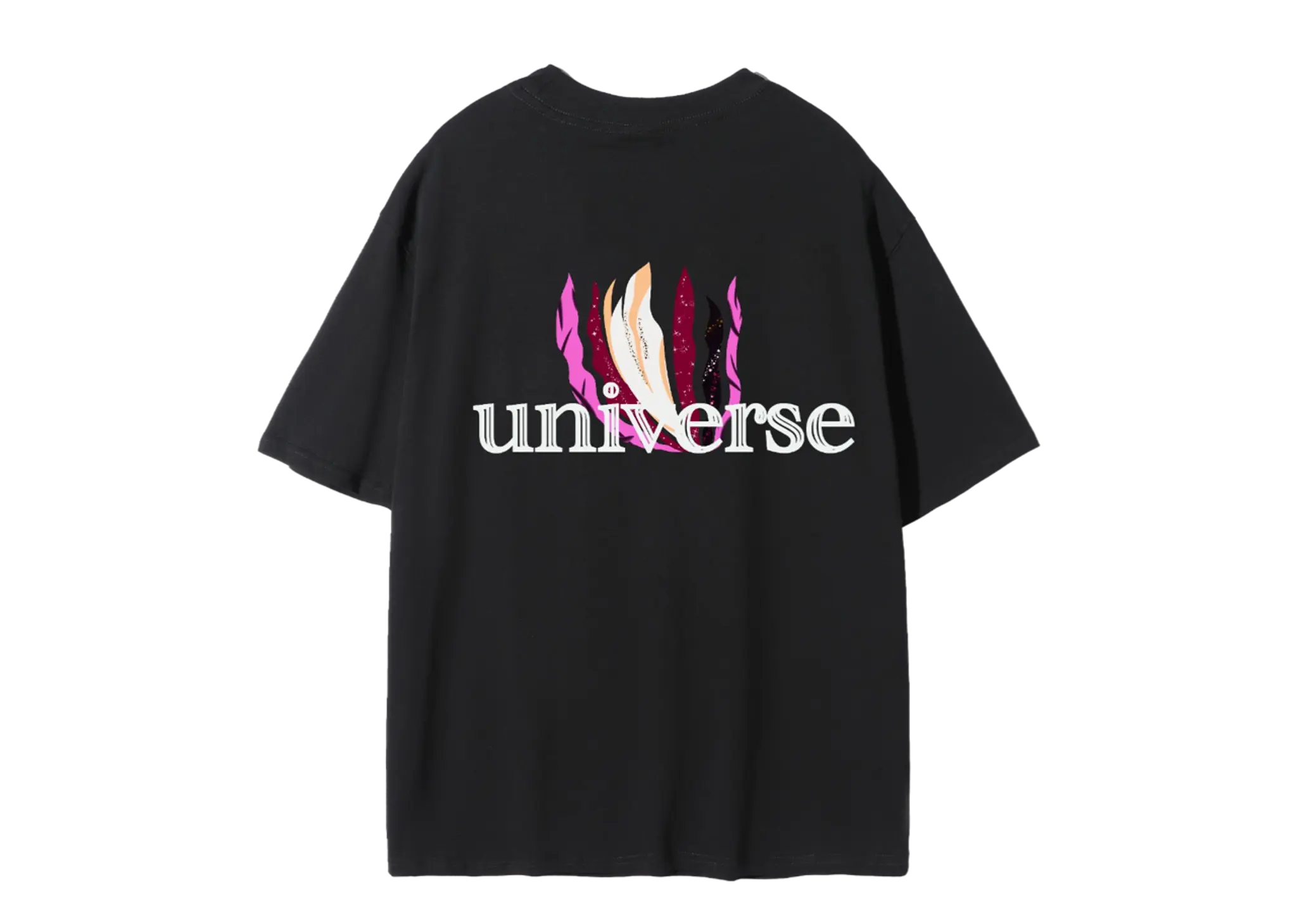 Fier De Moi Universe T-shirt Black