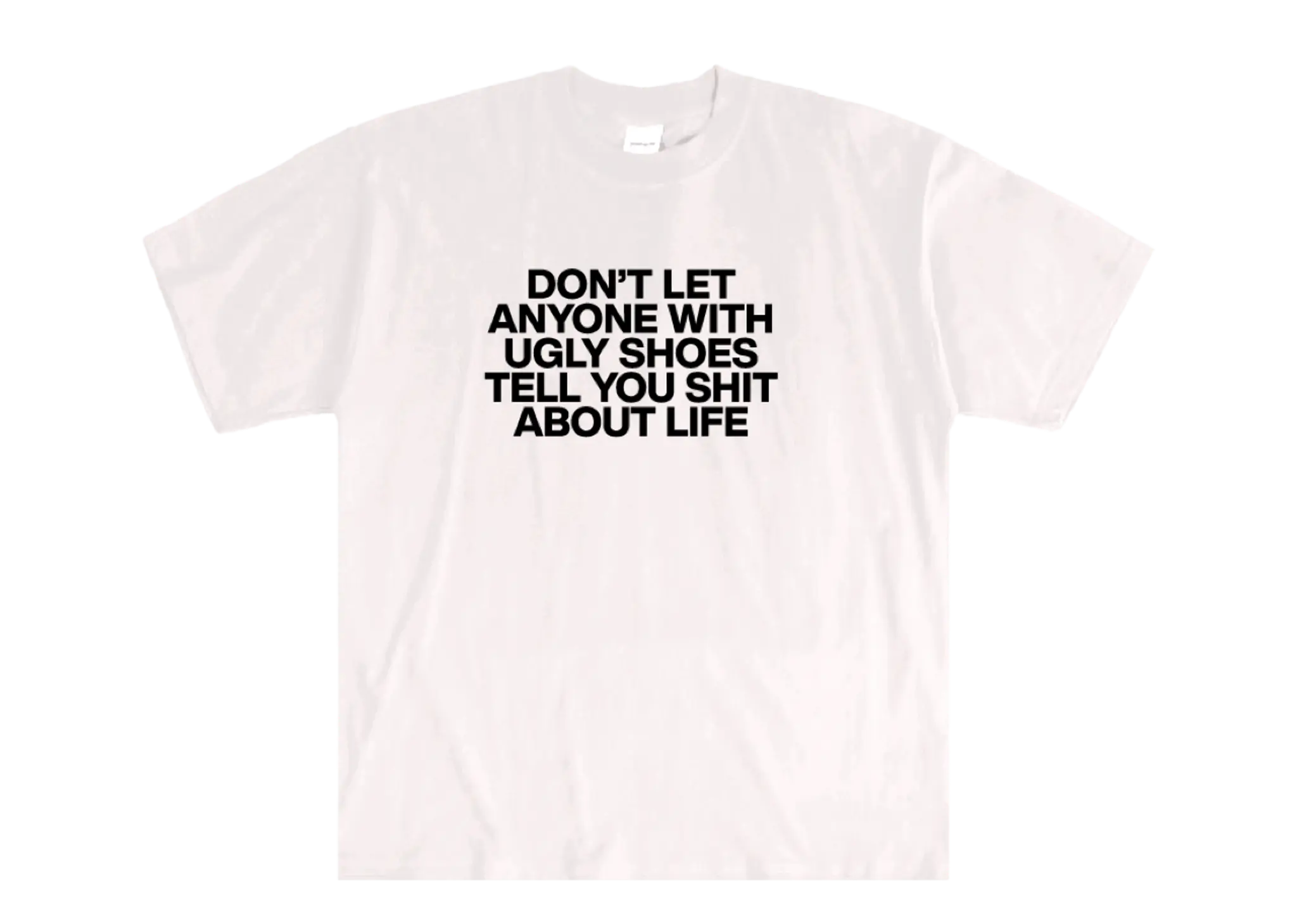 Kick Avenue Official Merchandise Quotes T-shirt White