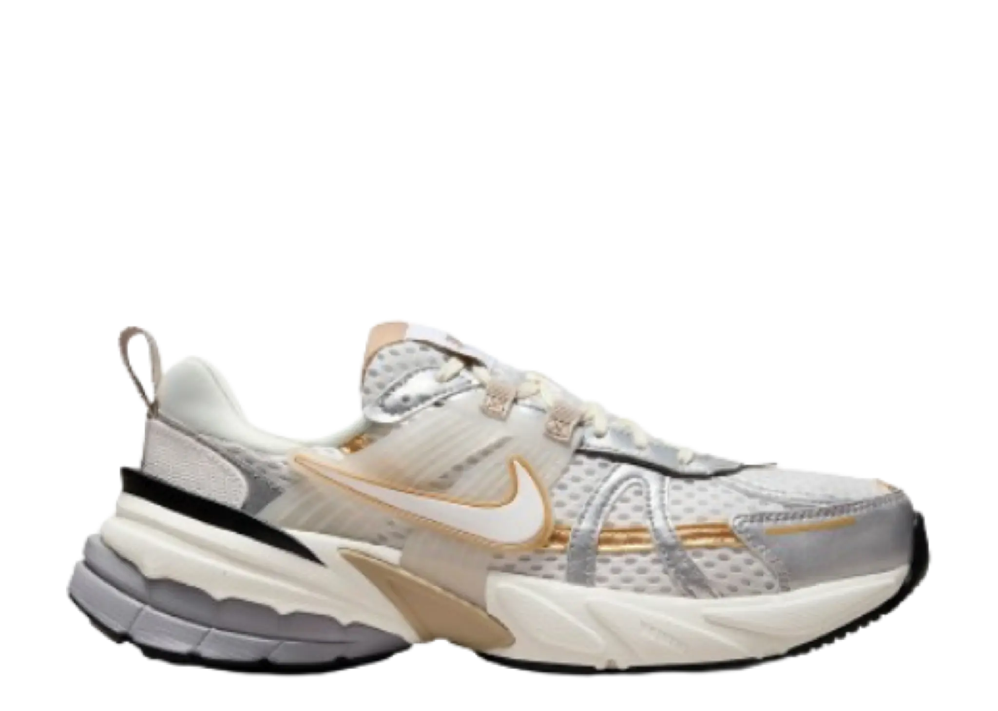 Nike V2K Run White Metallic Silver (Women's)