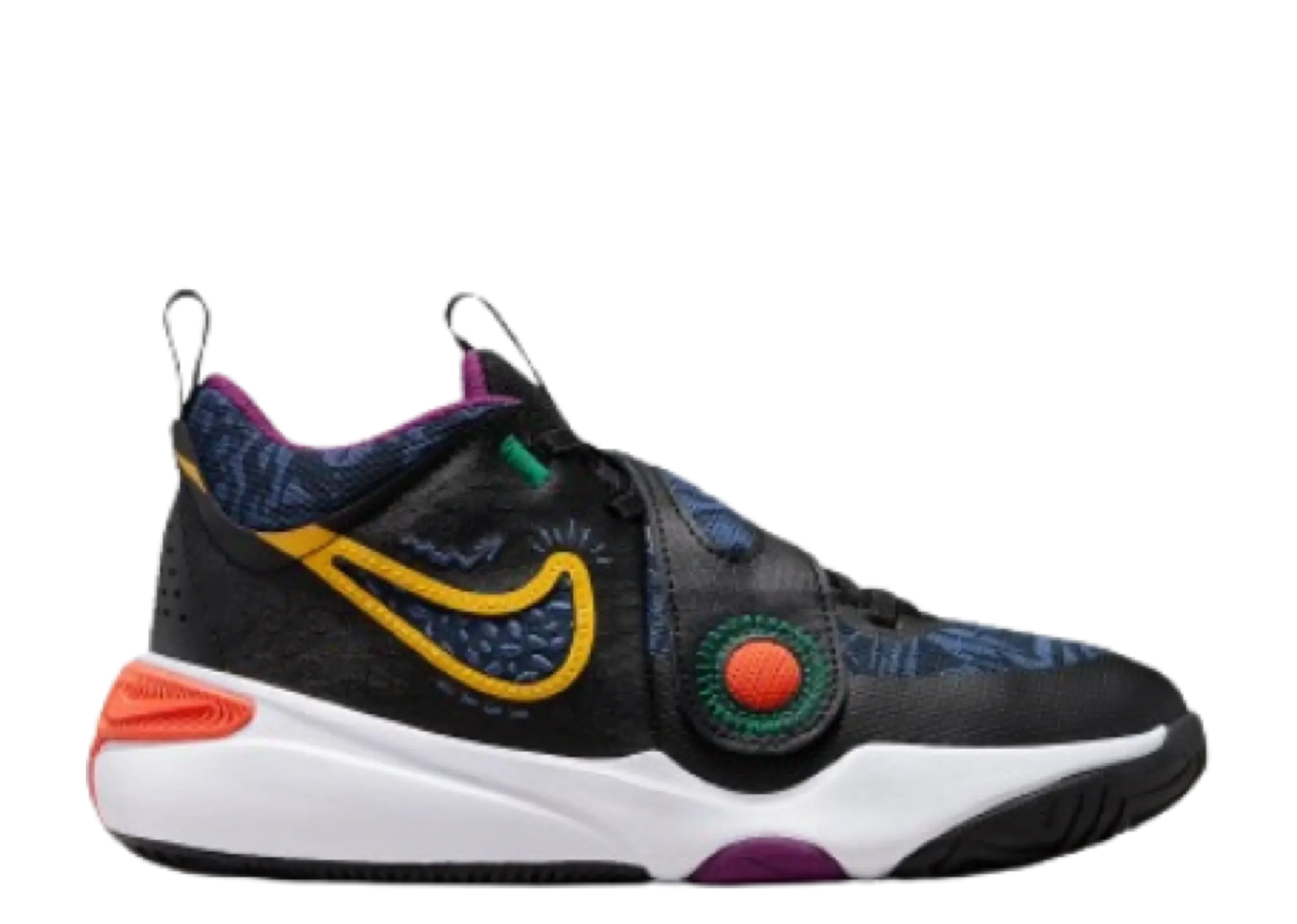 Nike Team Hustle D 11 SE Black University Gold (Grade School)