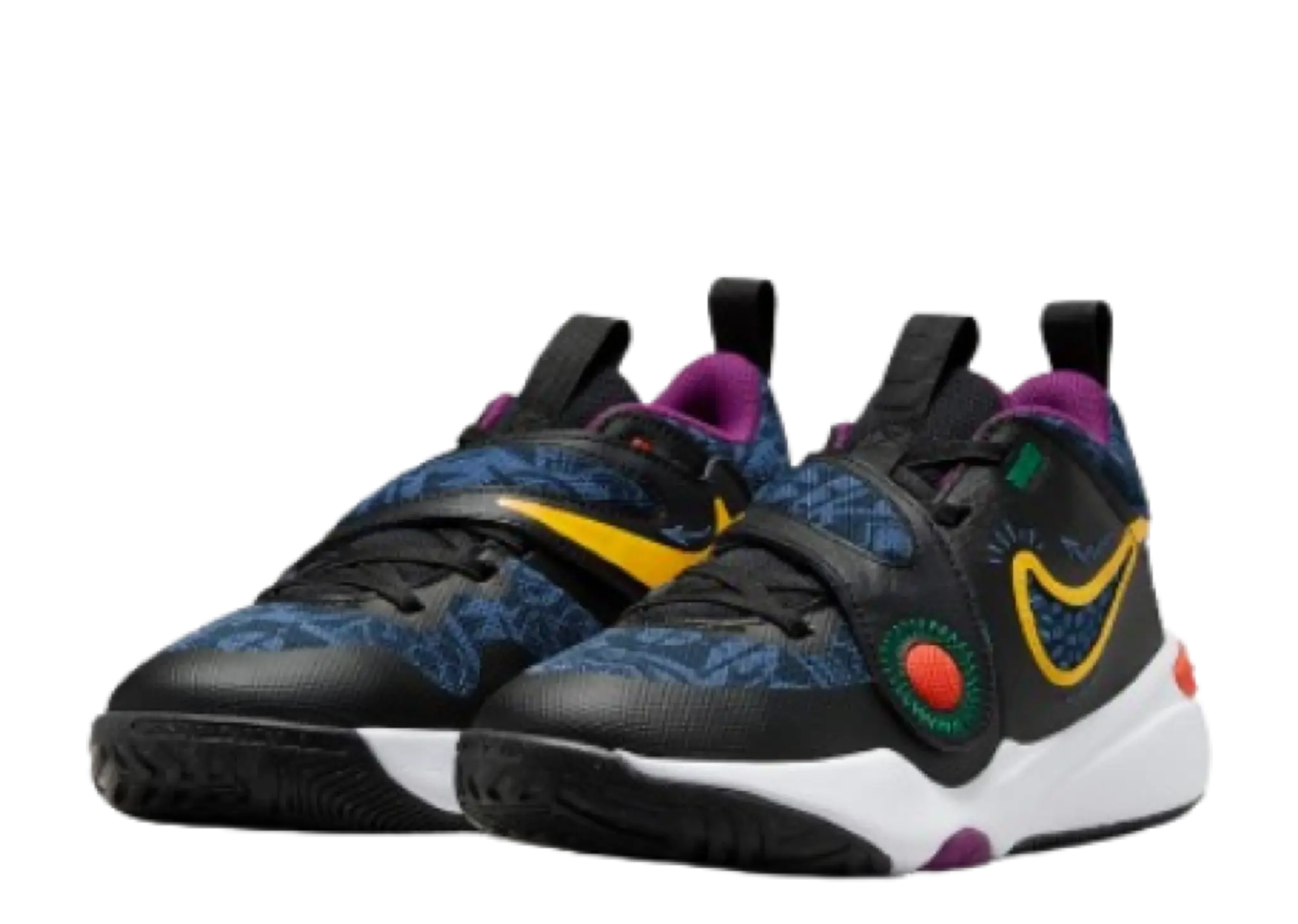 Nike Team Hustle D 11 SE Black University Gold (Grade School) - photo 2