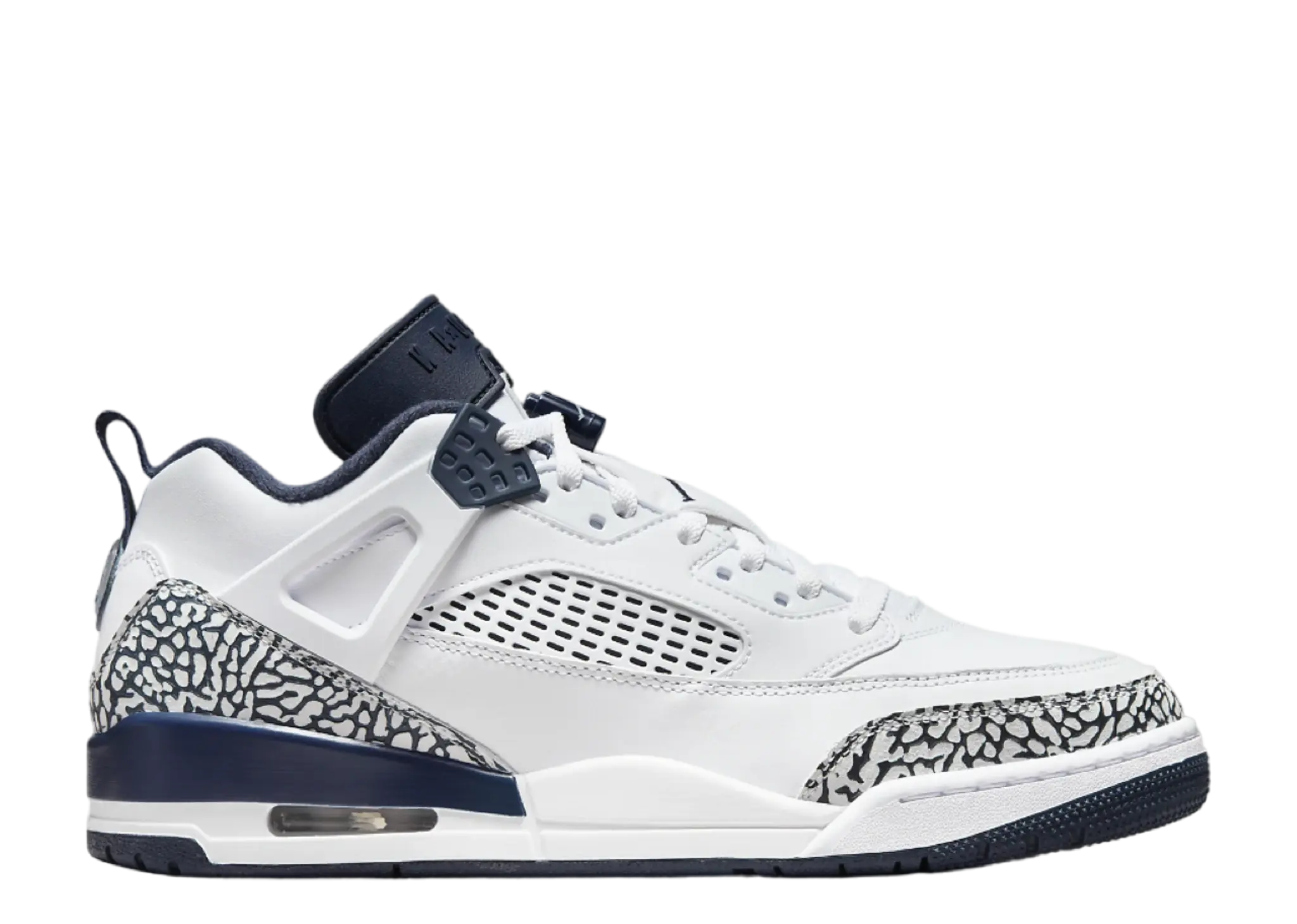 Air Jordan Spizike Low Pure Platinum Obsidian