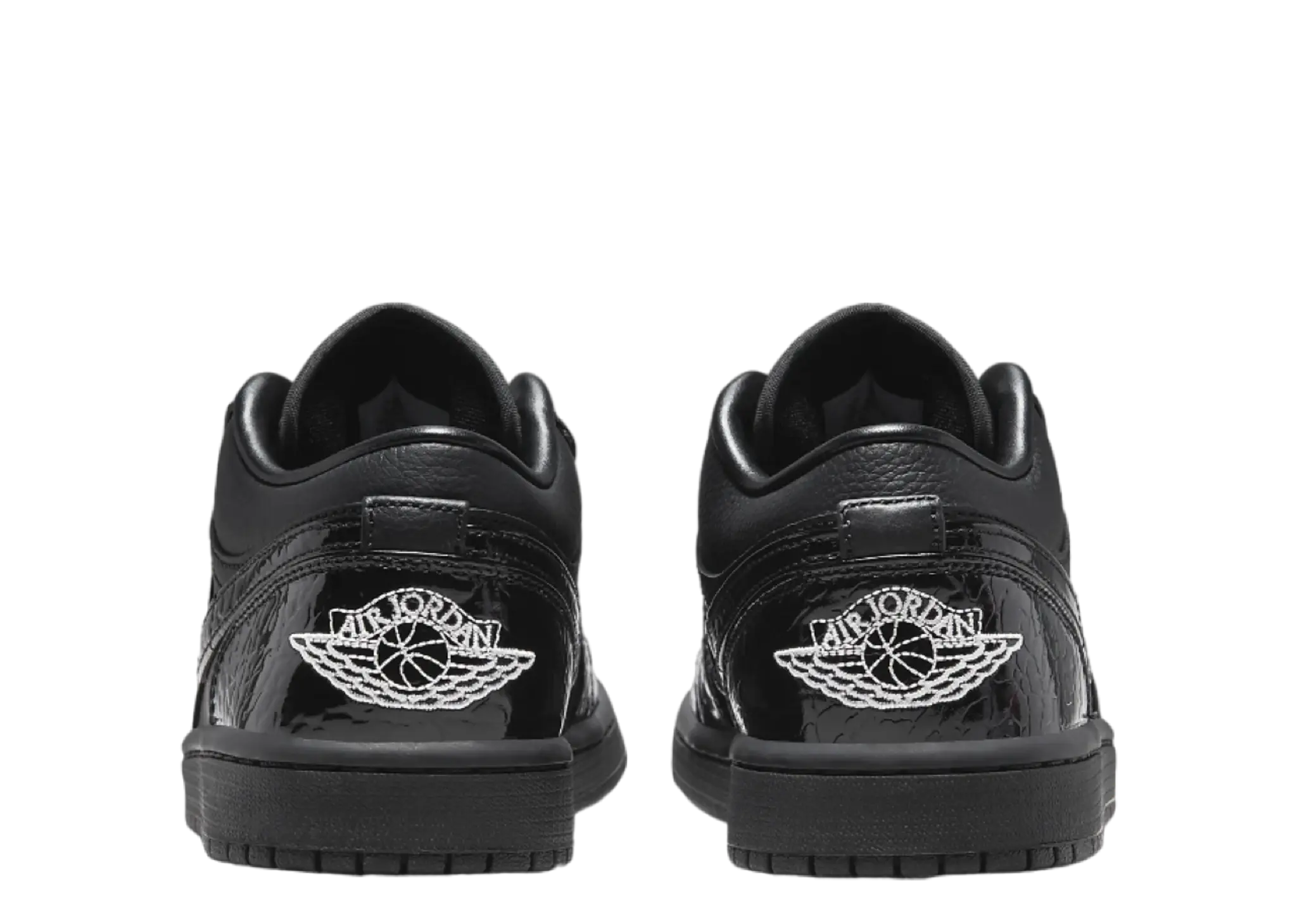 Air Jordan 1 Low SE Black Metallic Silver (Women's) - photo 3
