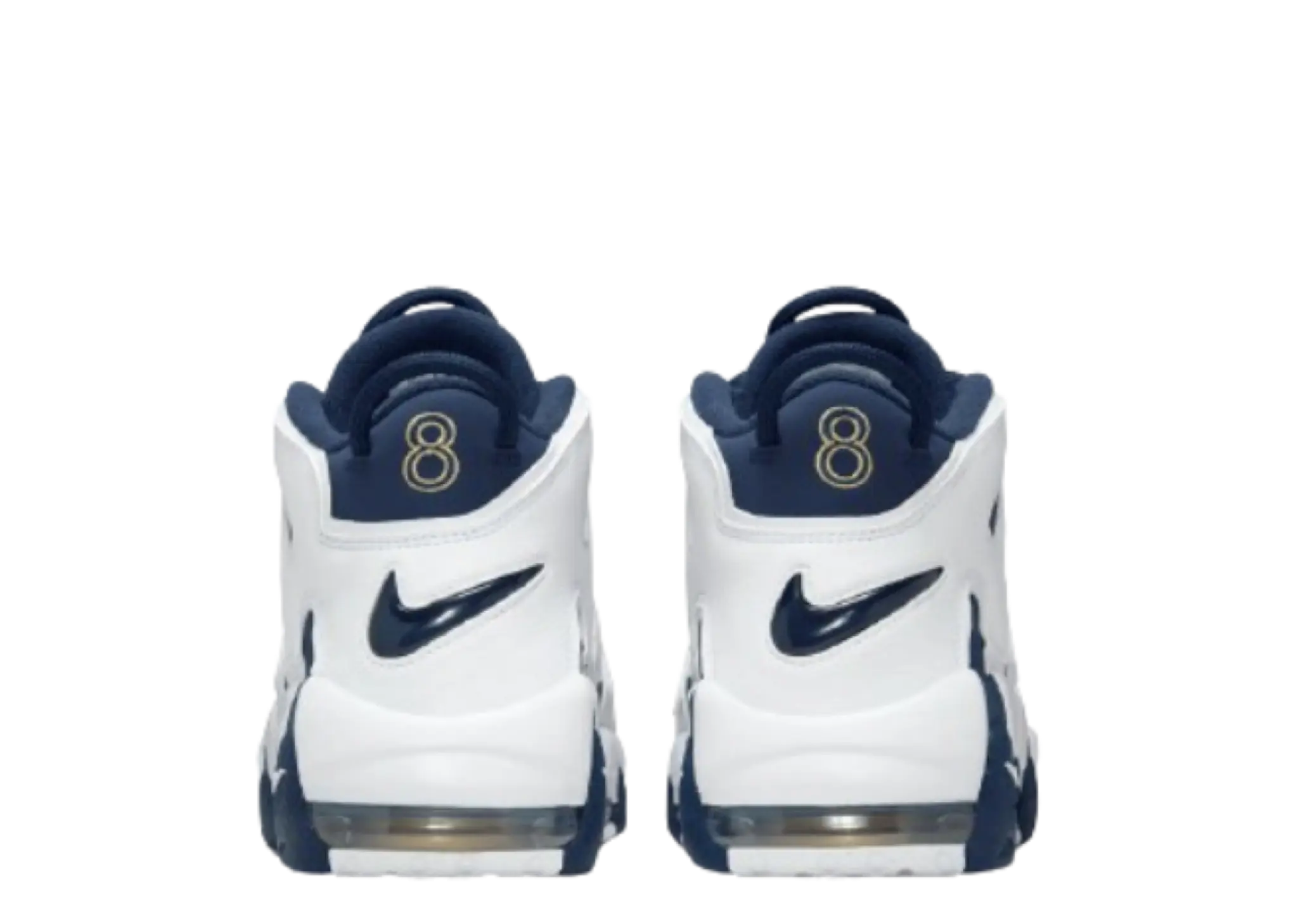Nike Air More Uptempo 96 White Midnight Navy - photo 4