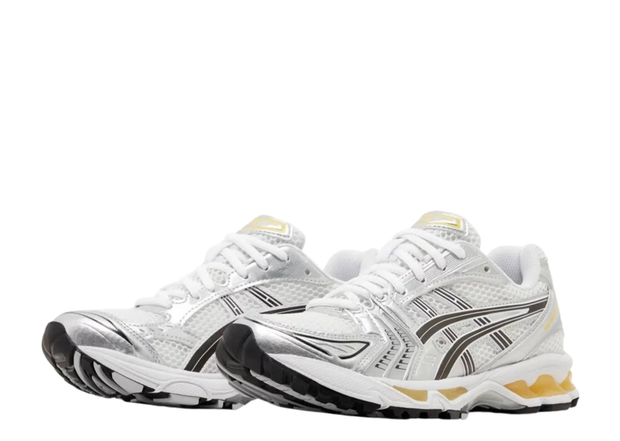 ASICS Gel Kayano 14 White Tai Chi Yellow - photo 2