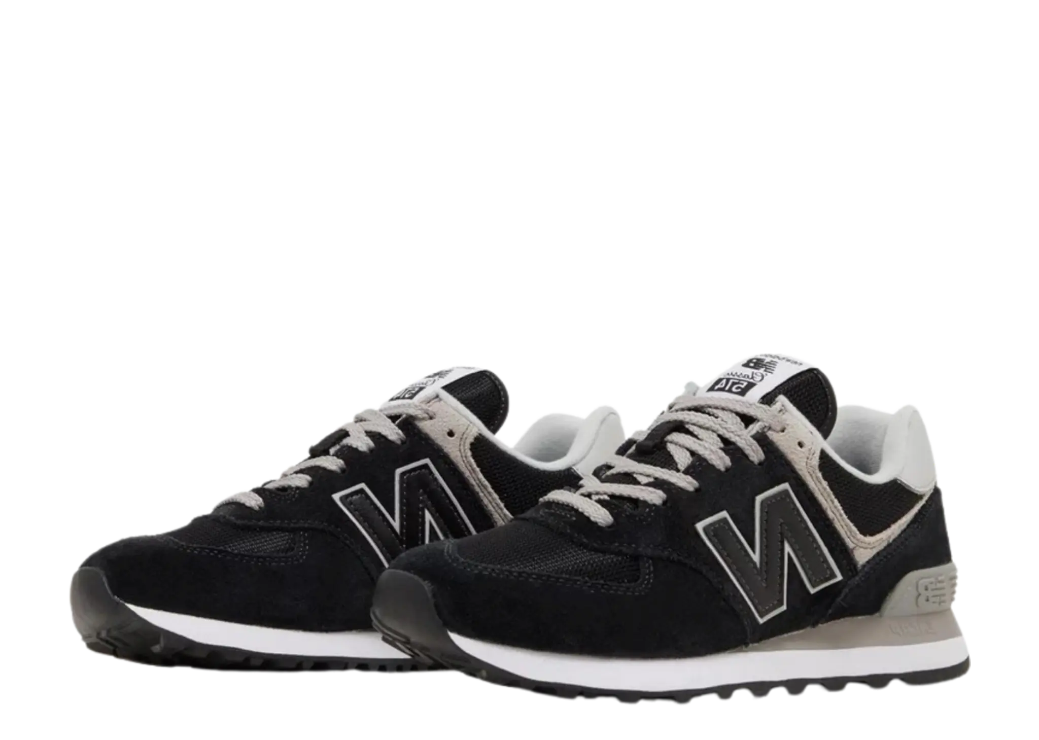 New Balance 574 Core Pack Black White (Women's) - photo 2
