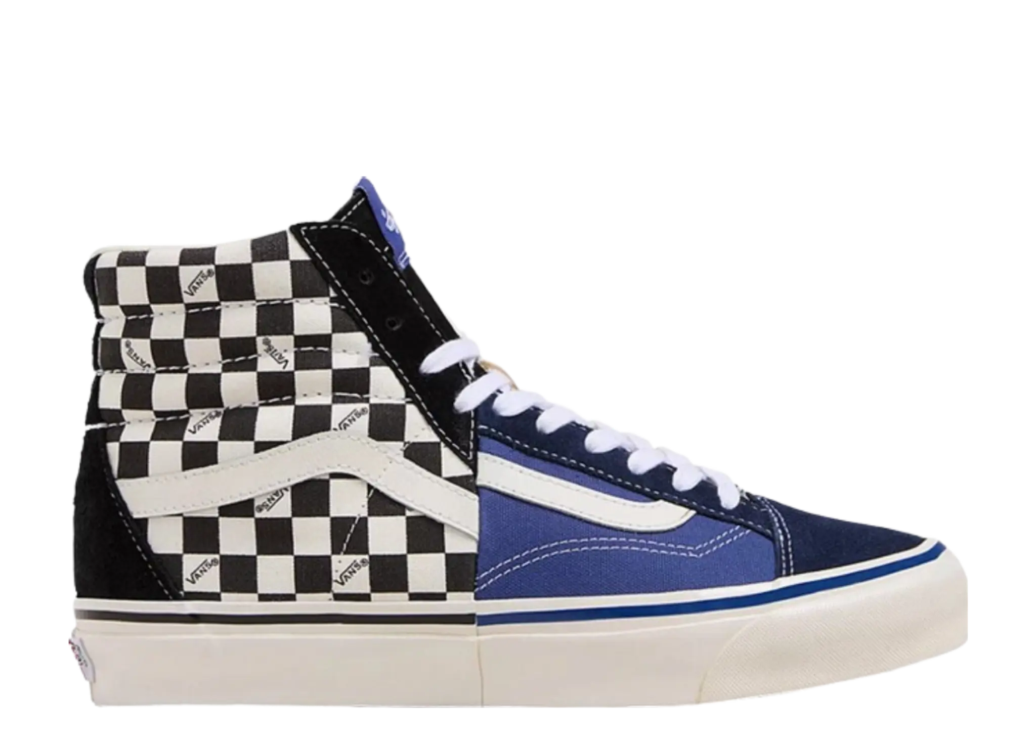 Vans Premium Clash the Wall Checkerboard Black Blue