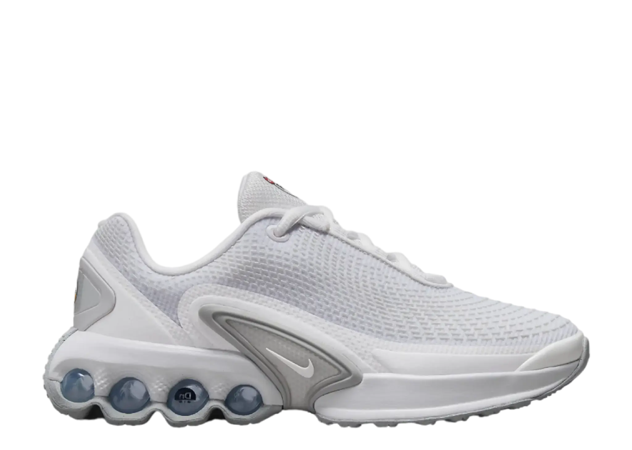Nike Air Max Dn White Metallic Silver (Grade School)