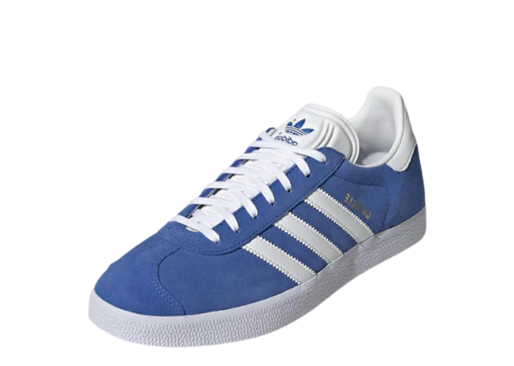 Adidas Gazelle Blue Cloud White Gold Metallic - photo 2