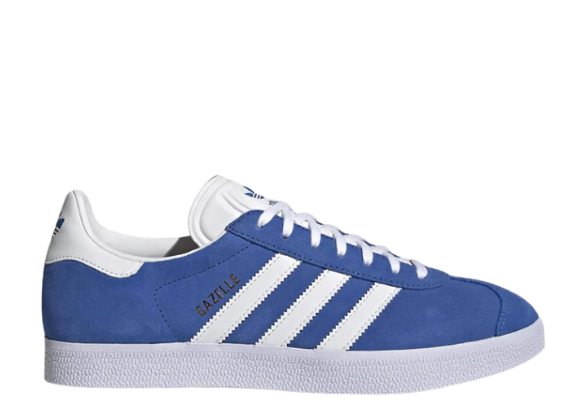 Adidas Gazelle Blue Cloud White Gold Metallic
