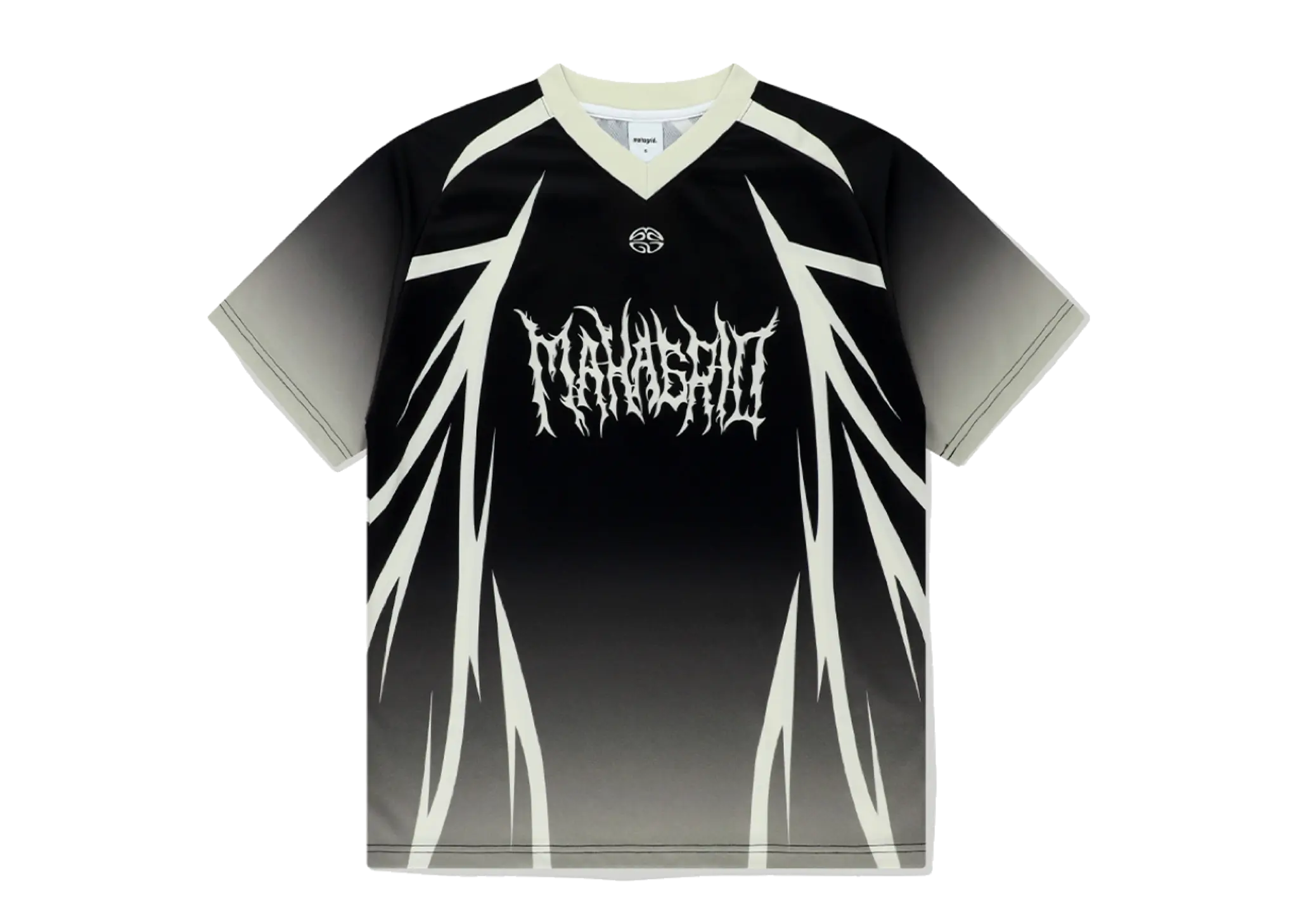 Mahagrid Tribal Jersey Tee Black
