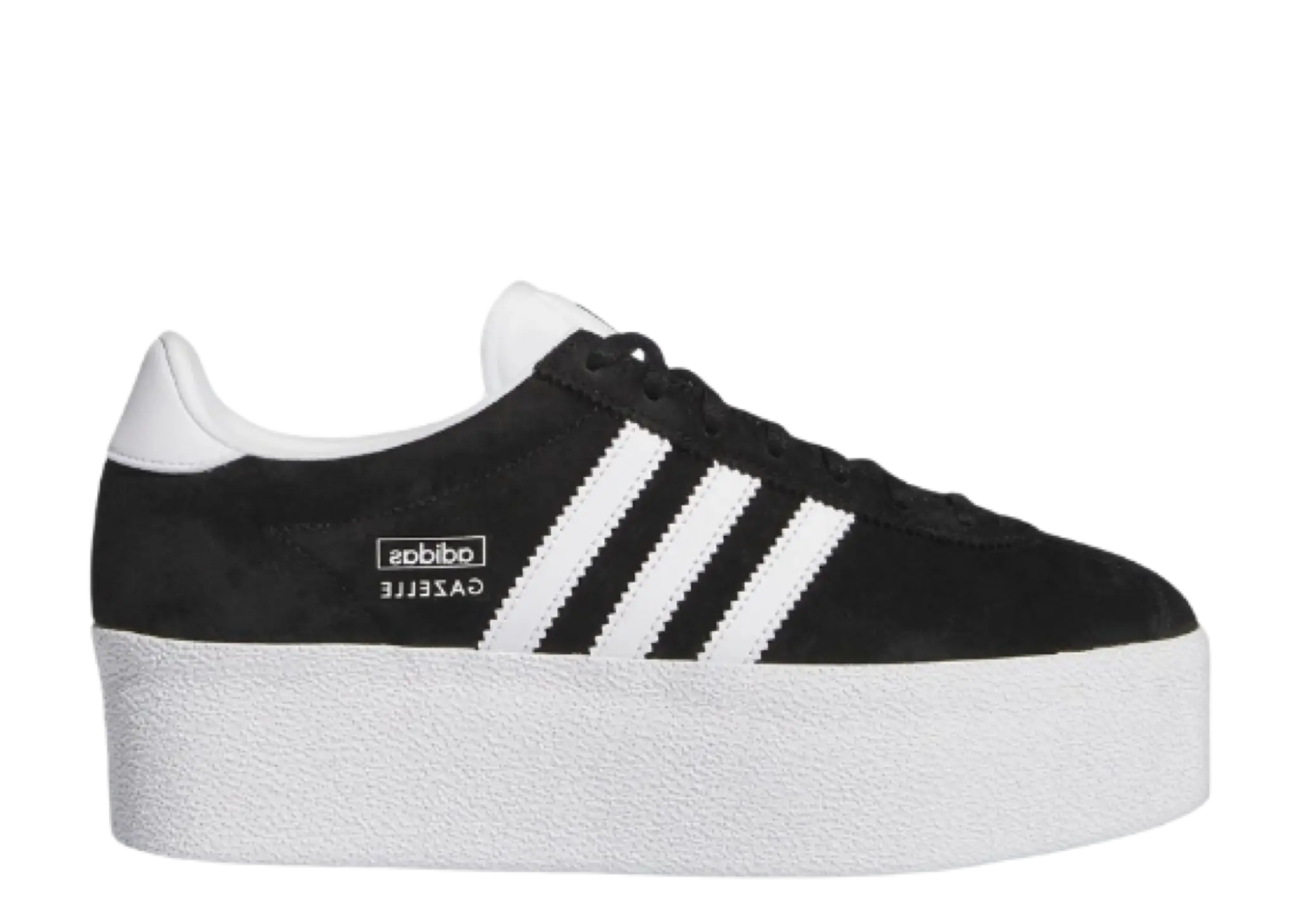 Adidas Gazelle Up Black White (Women's)