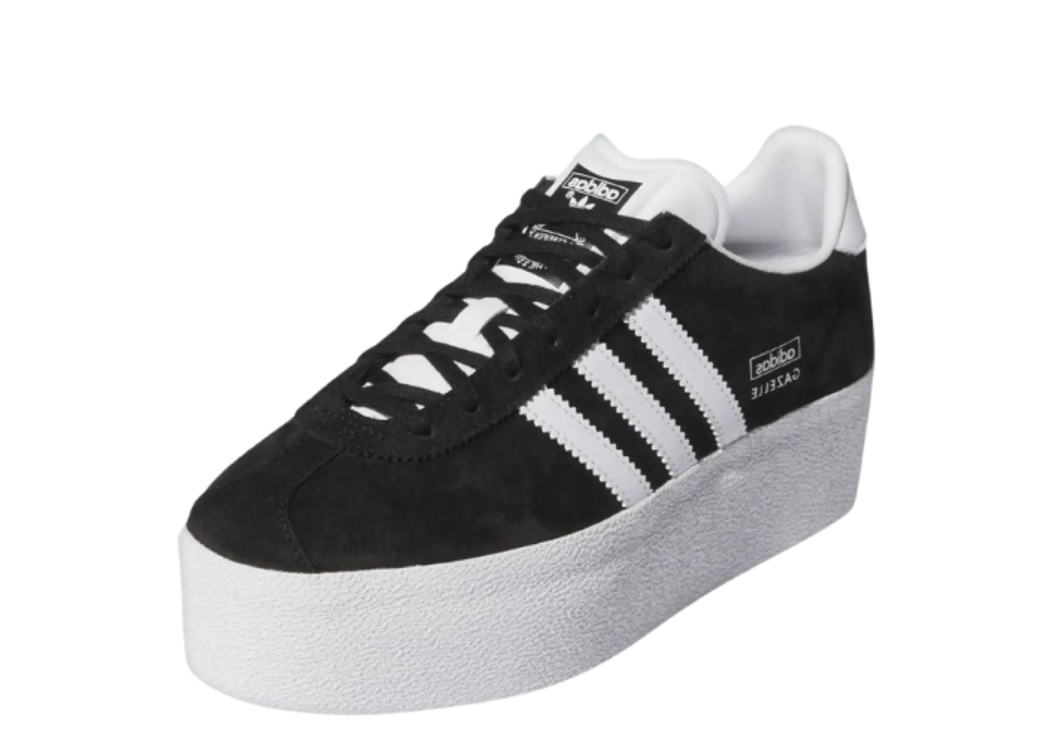 Adidas Gazelle Up Black White (Women's) - photo 2
