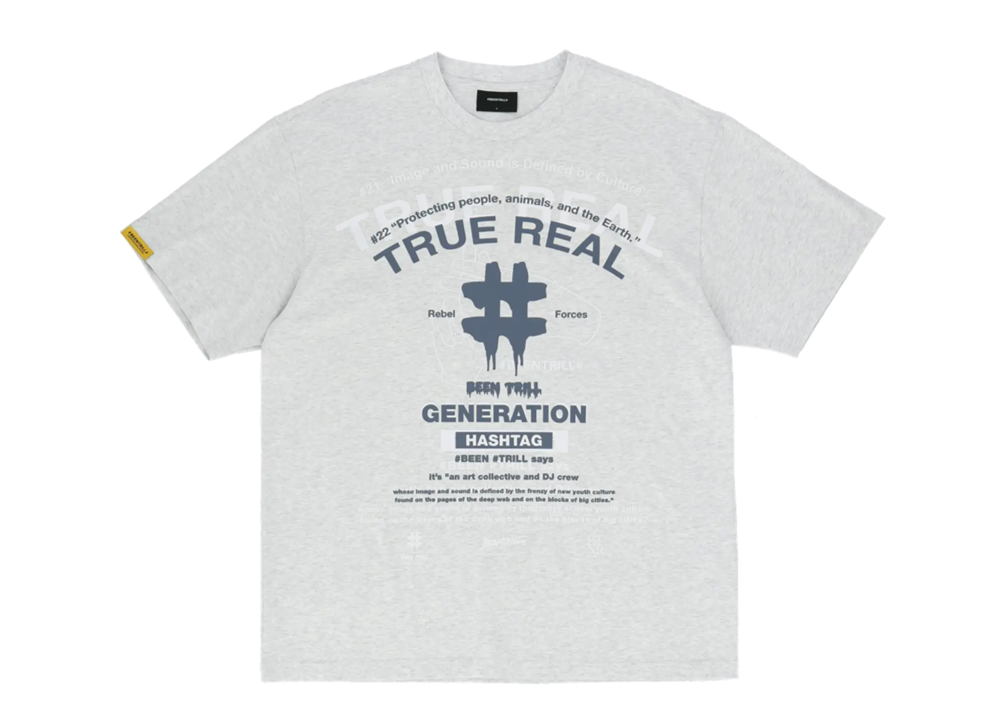 Beentrill Rebel Forces T-Shirt Ice Grey