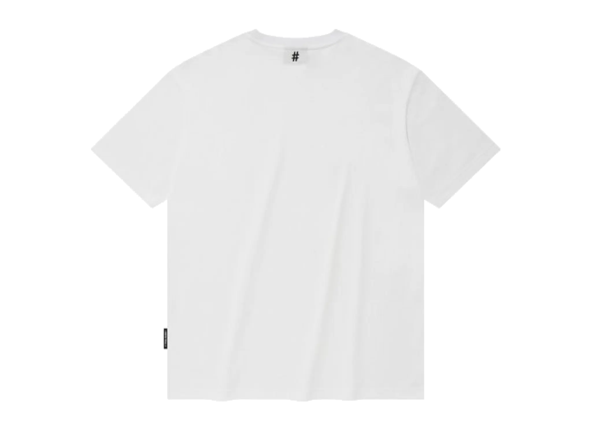 Beentrill Mini Taping Hashtag T-Shirt Off White - photo 2