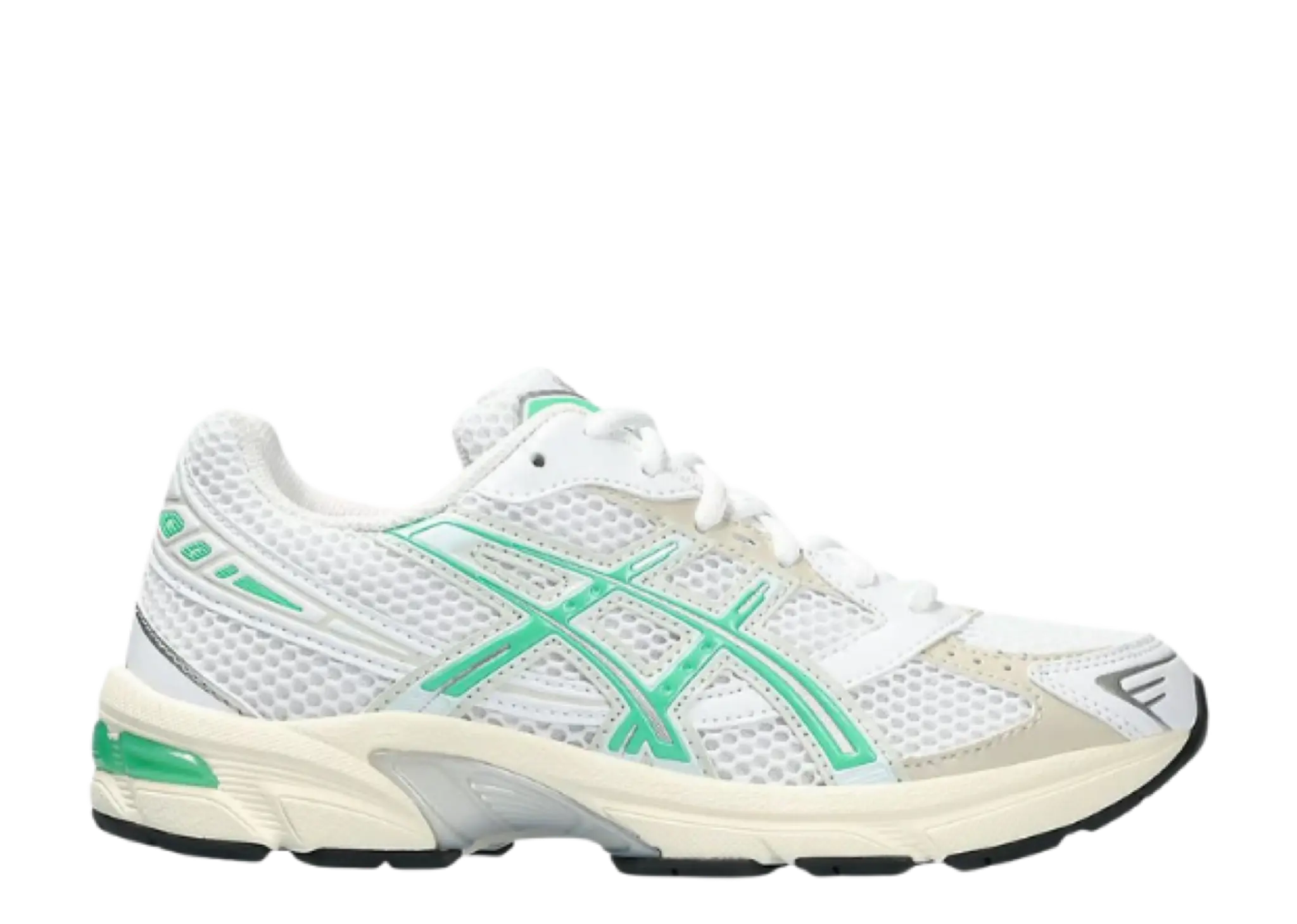 ASICS Gel-1130 White Malachite Green Off White Midsole (Women's)