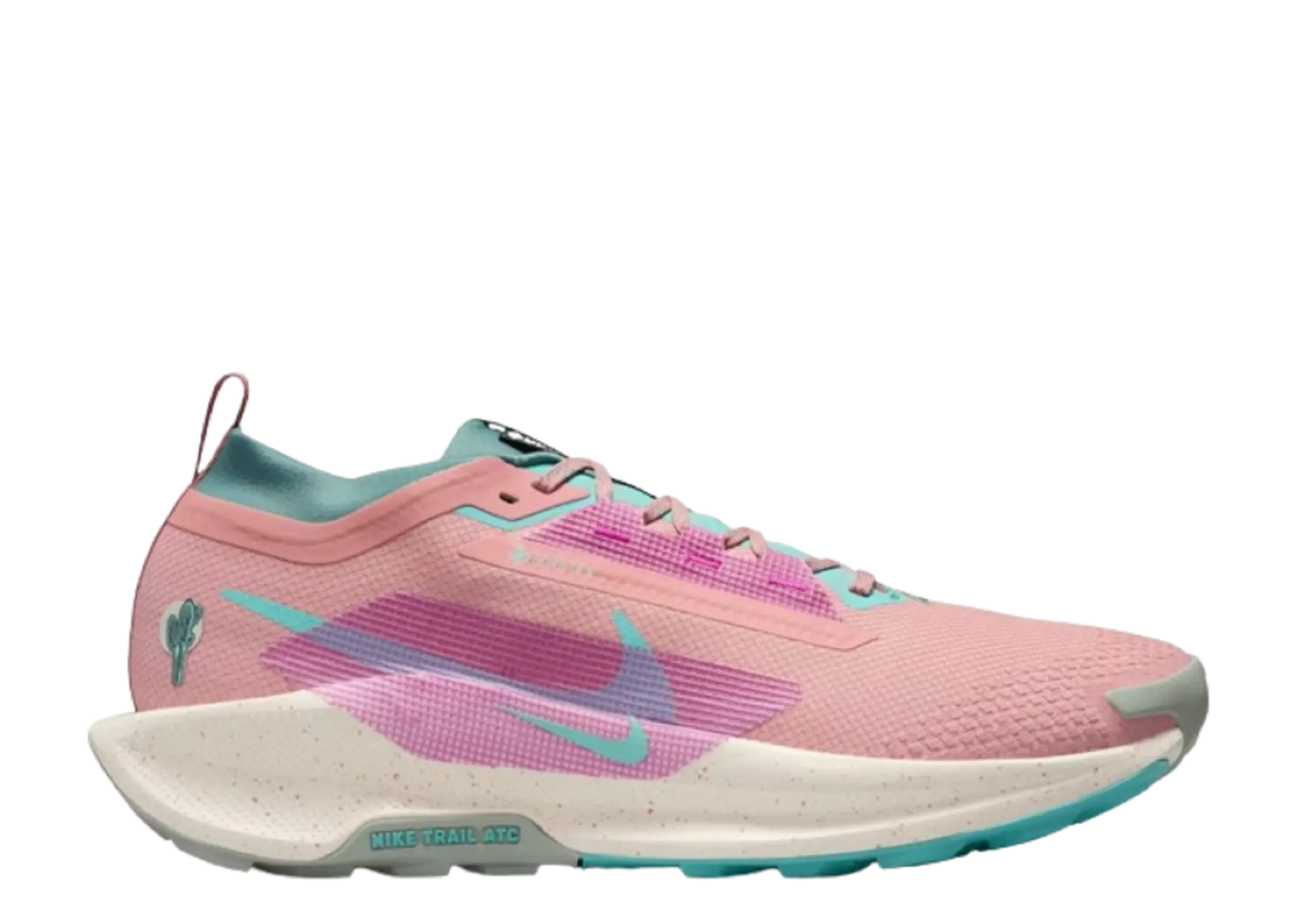 Nike React Pegasus Trail 5 Gore Tex Red Stardust Green Frost