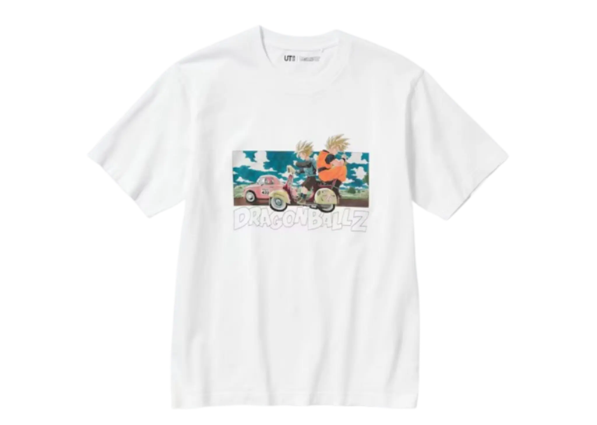 Uniqlo UT Dragon Ball Cell Arc White