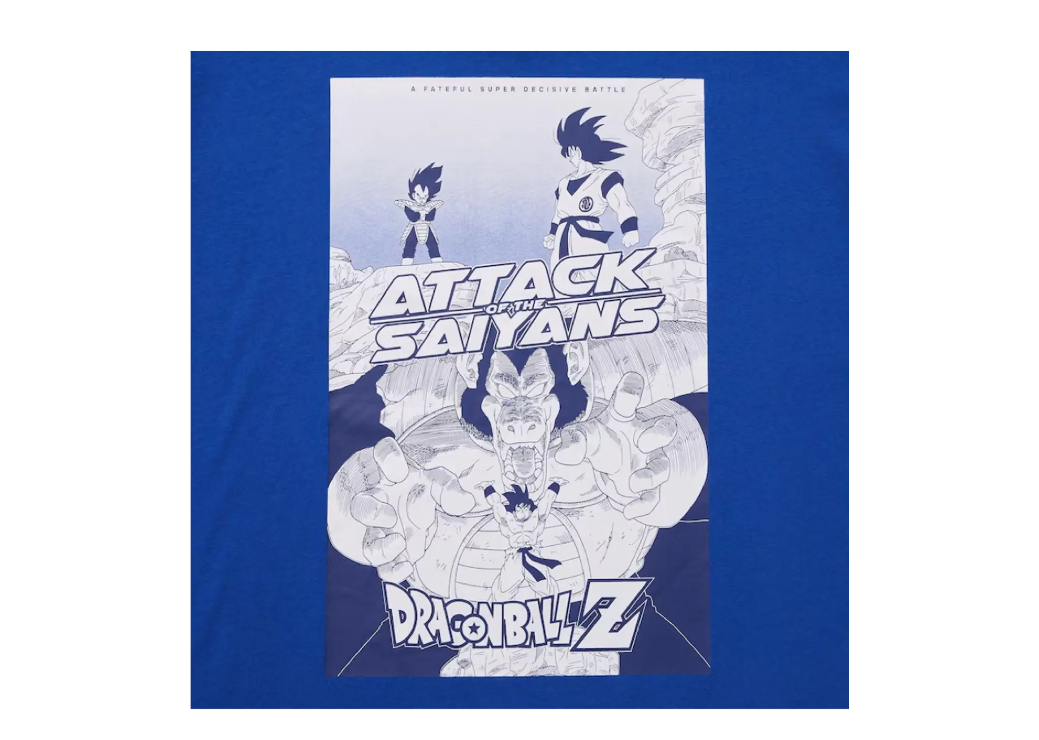 Uniqlo UT Dragon Ball Saiyan Arc Blue - photo 4