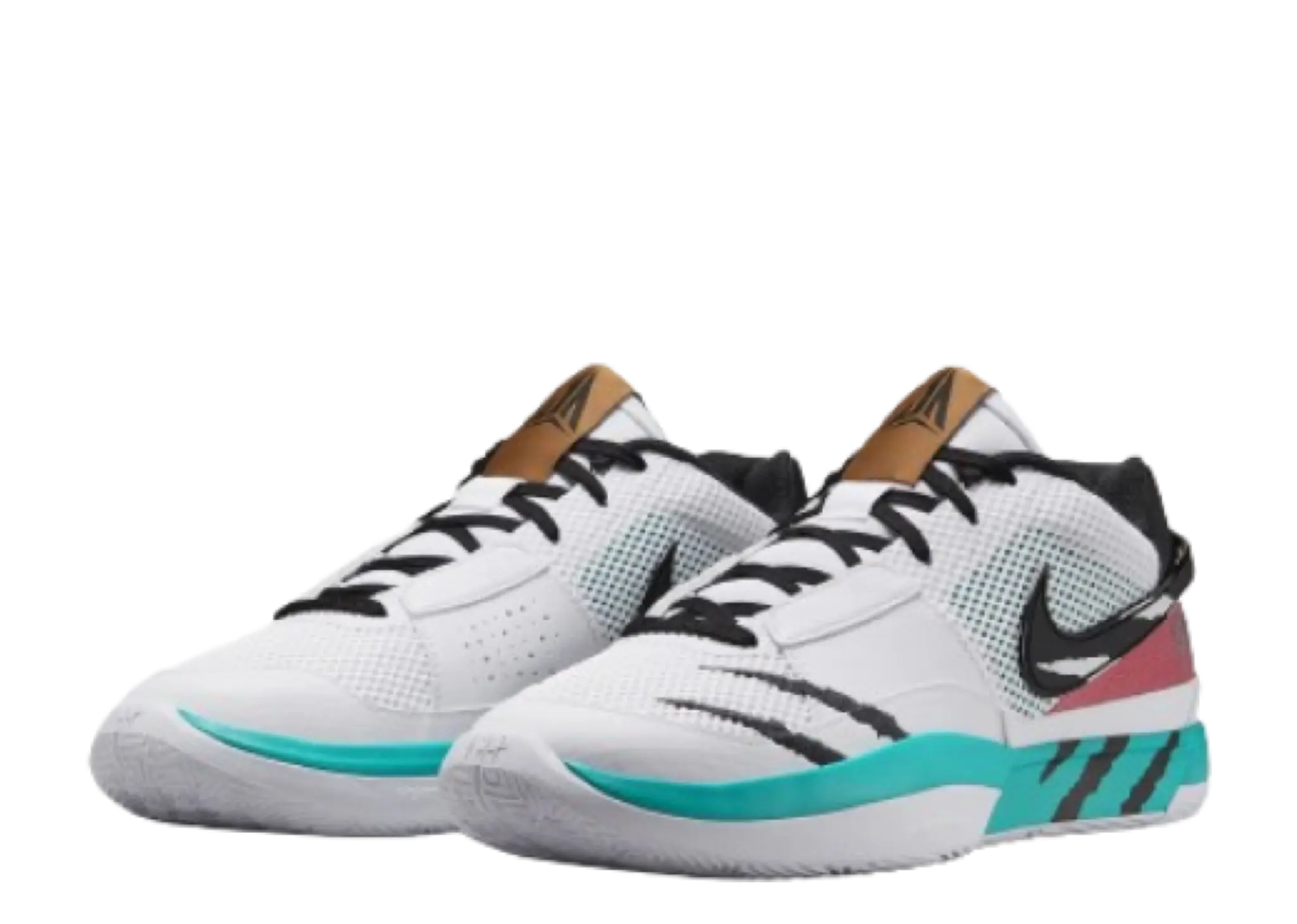 Nike JA 1 Scratch EP White Turbo Green - photo 2