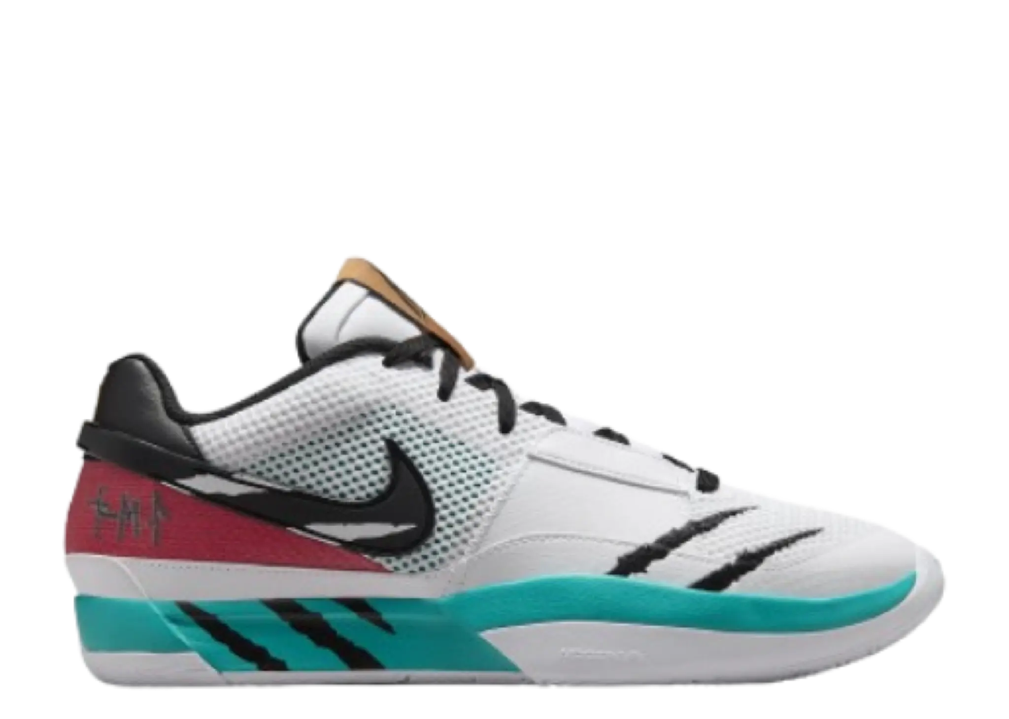 Nike JA 1 Scratch EP White Turbo Green