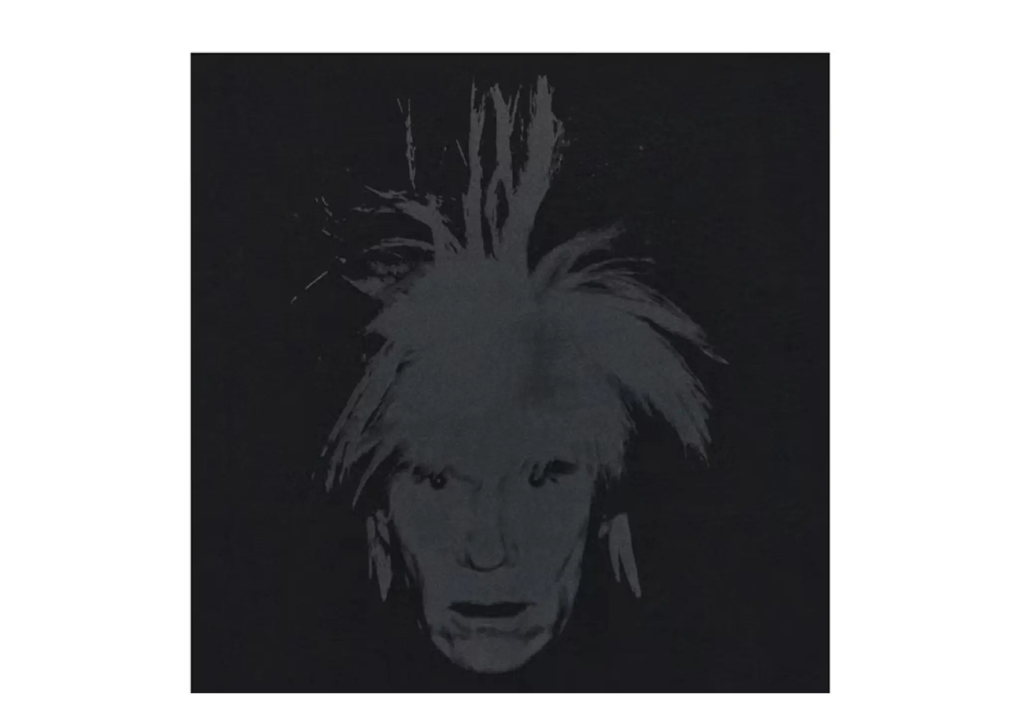 Uniqlo X Kaws Warhol UT Logo Andy Black - photo 3