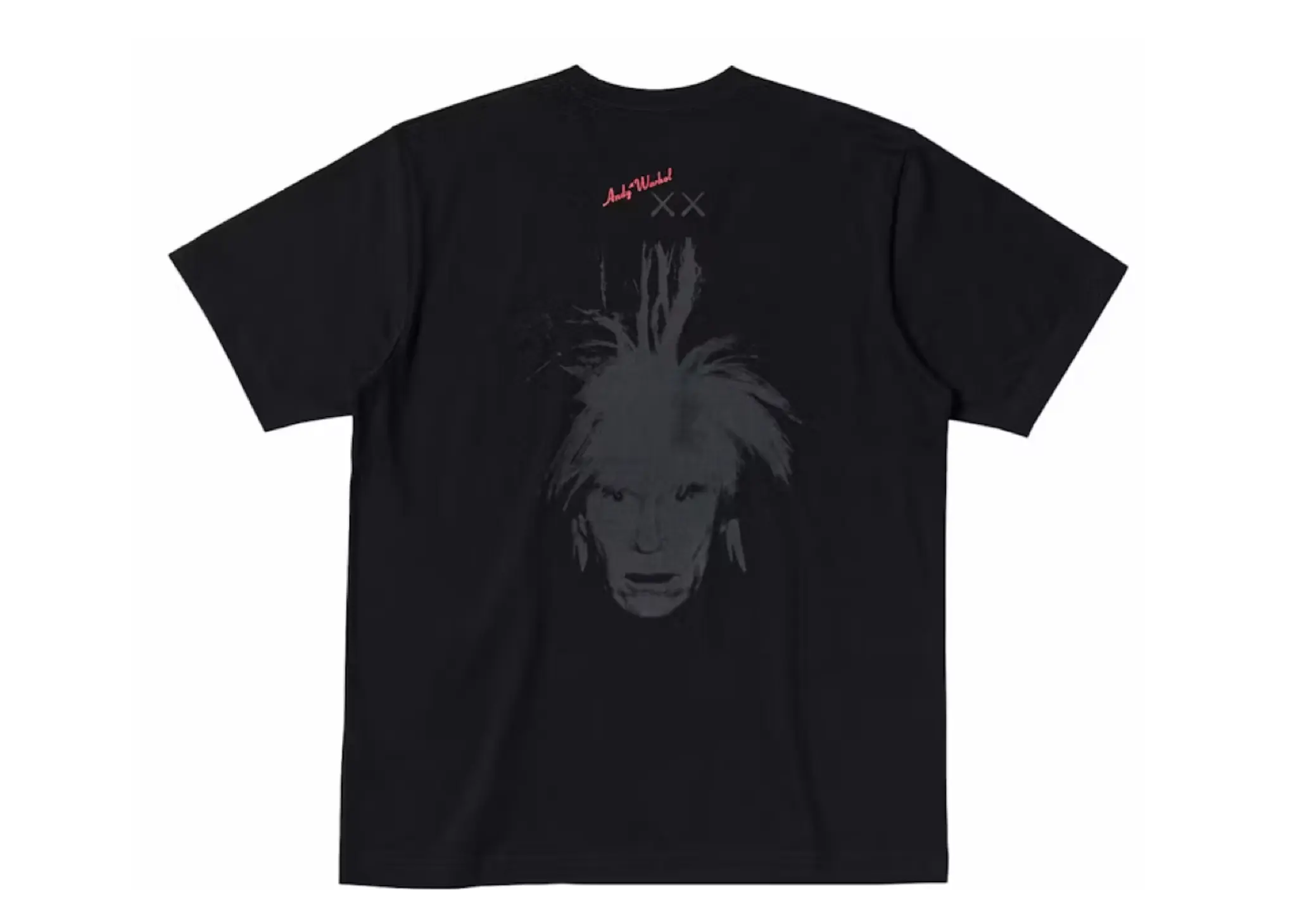Uniqlo X Kaws Warhol UT Logo Andy Black - photo 2