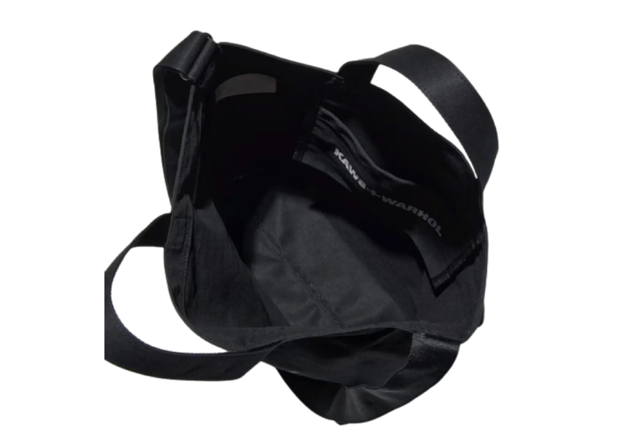 Uniqlo x Kaws Warhol 2WAY Tote Bag Black - photo 3