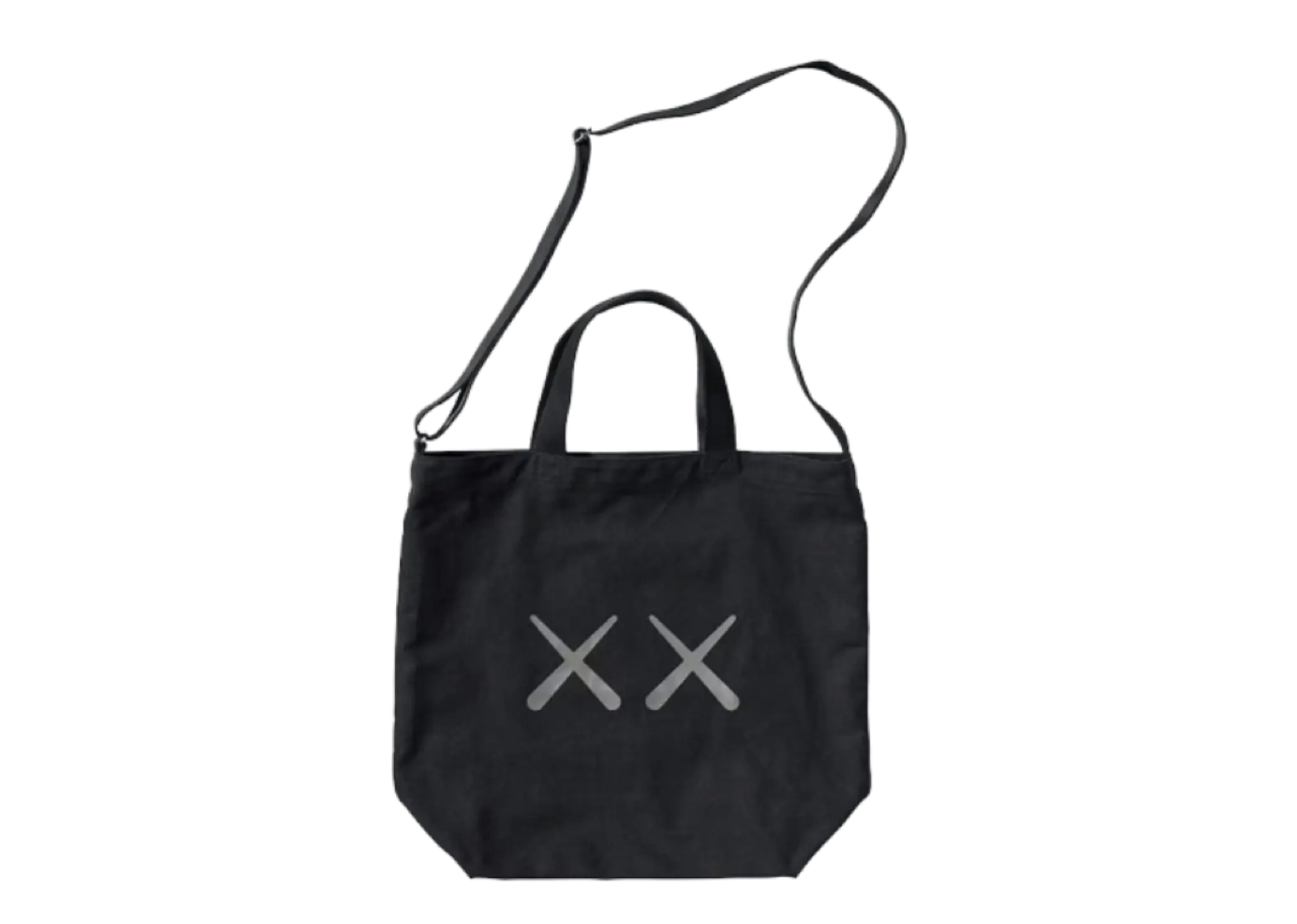 Uniqlo x Kaws Warhol 2WAY Tote Bag Black