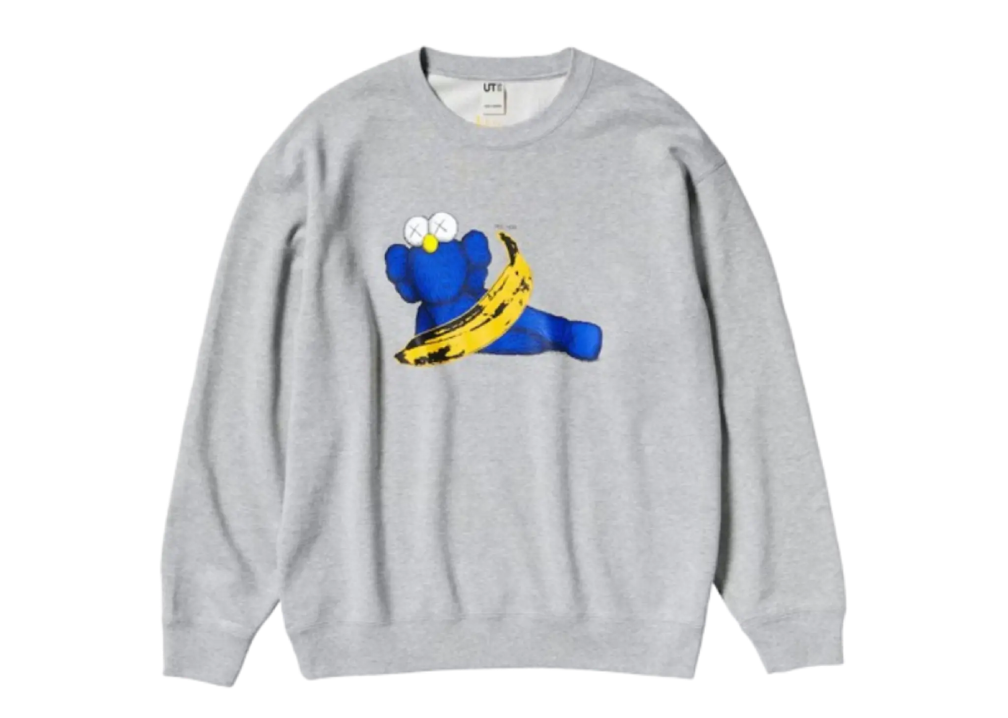 Uniqlo X Kaws X Warhol Sweater Gray Banana