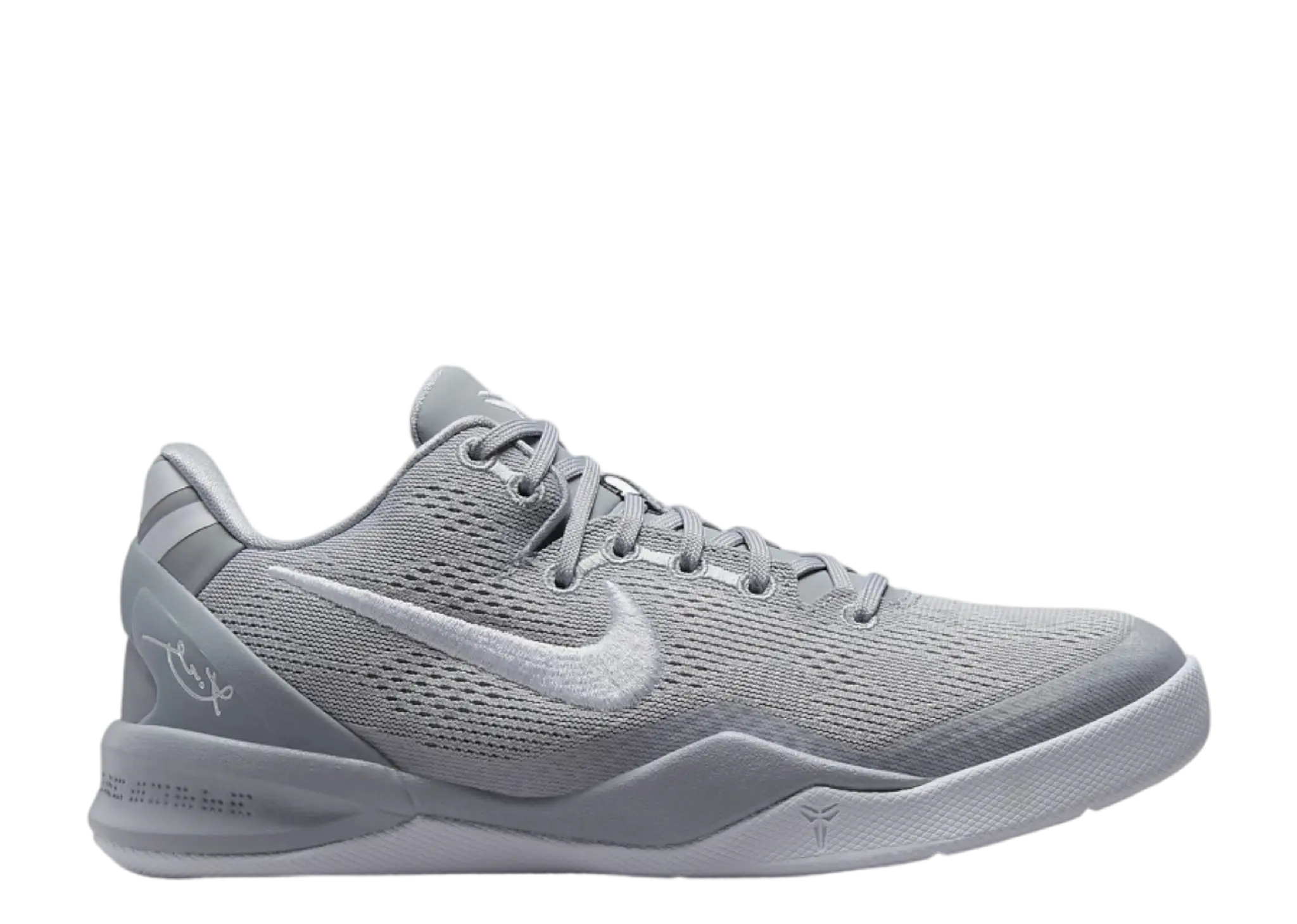 Nike Kobe 8 Wolf Grey (Grade School)