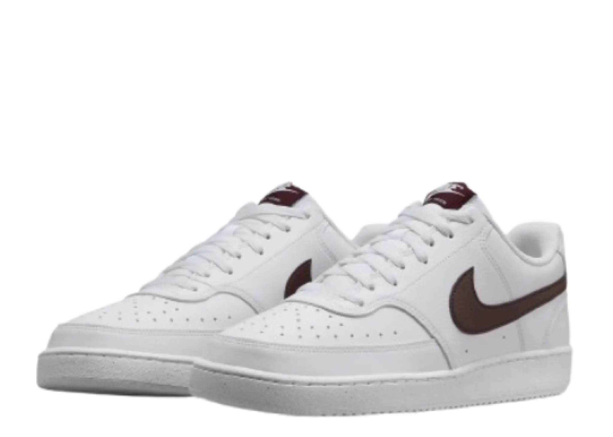 Nike Court Vision Low Next Nature White Burgundy Crush - photo 2
