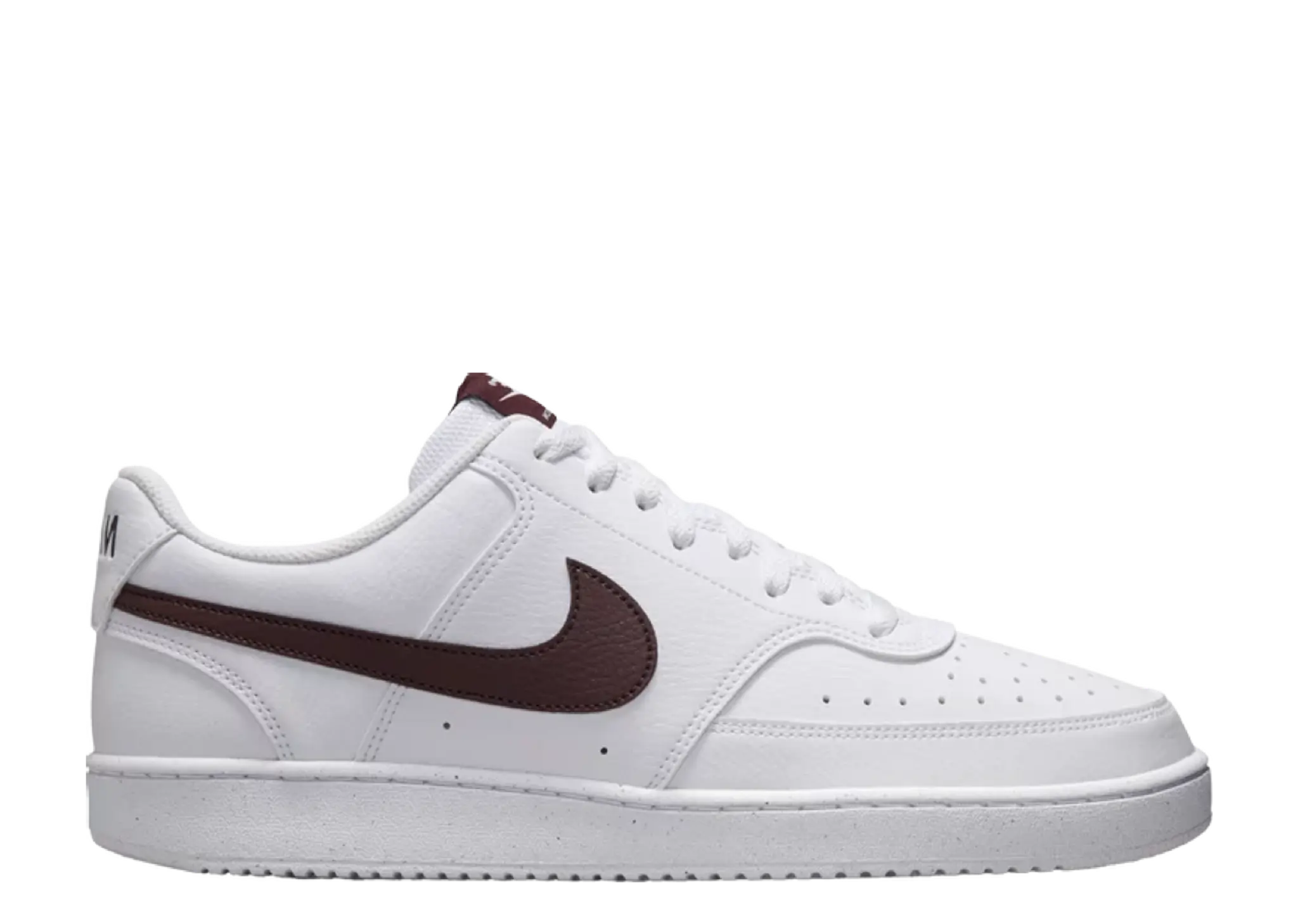 Nike Court Vision Low Next Nature White Burgundy Crush